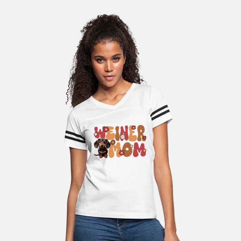 Dachshund Groovy Weiner Mom