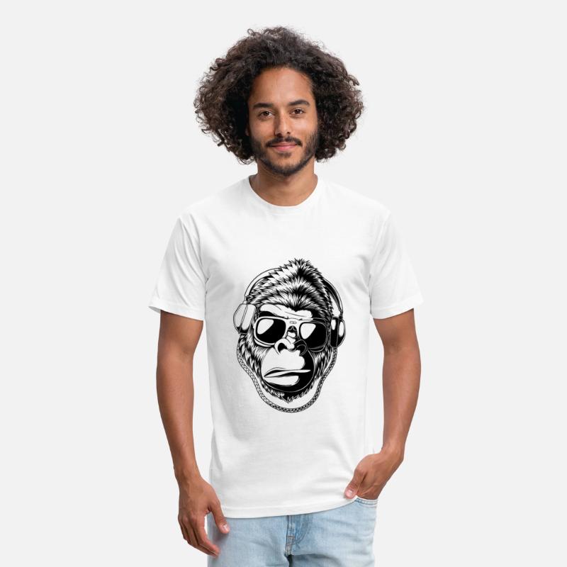 Design Groovy Gorilla Music & Shades Tee