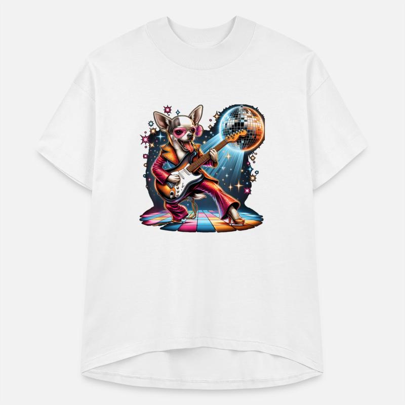 Disco Guitar Chihuahua dog