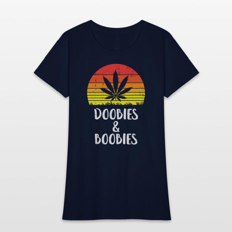 Doobies And Boobies Weed Cannabis 420 Stoner