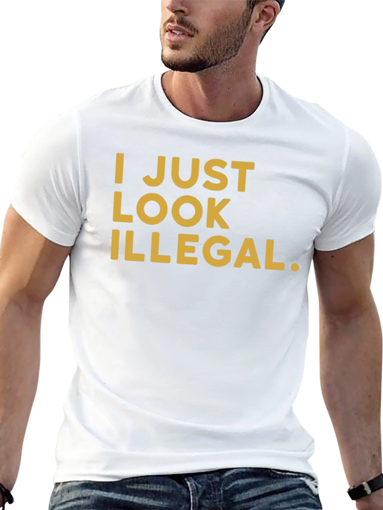 I Just Look Illegal Graphic Tee