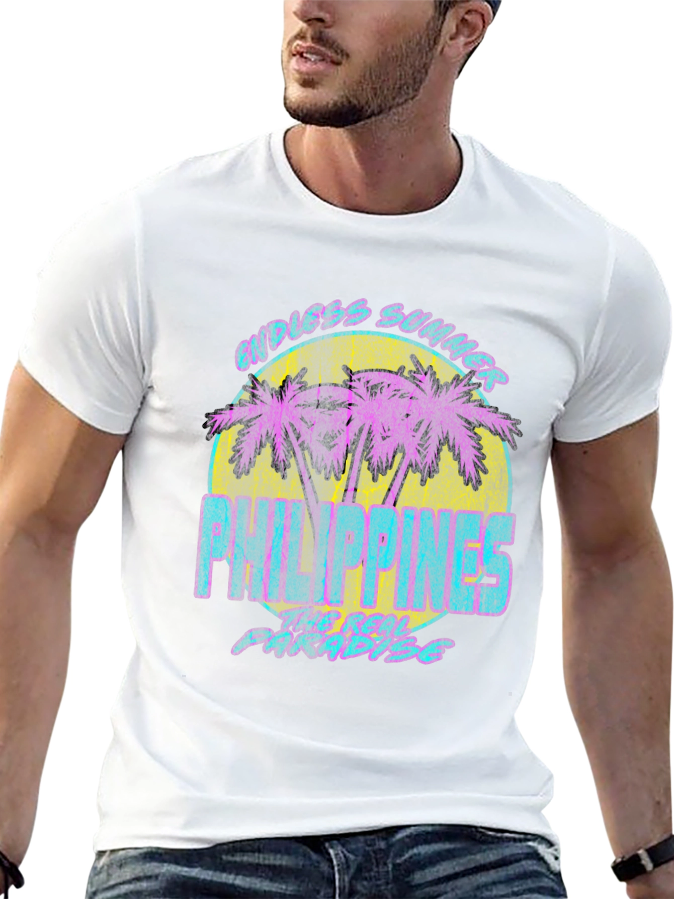 Philippines Summer Palm Tee