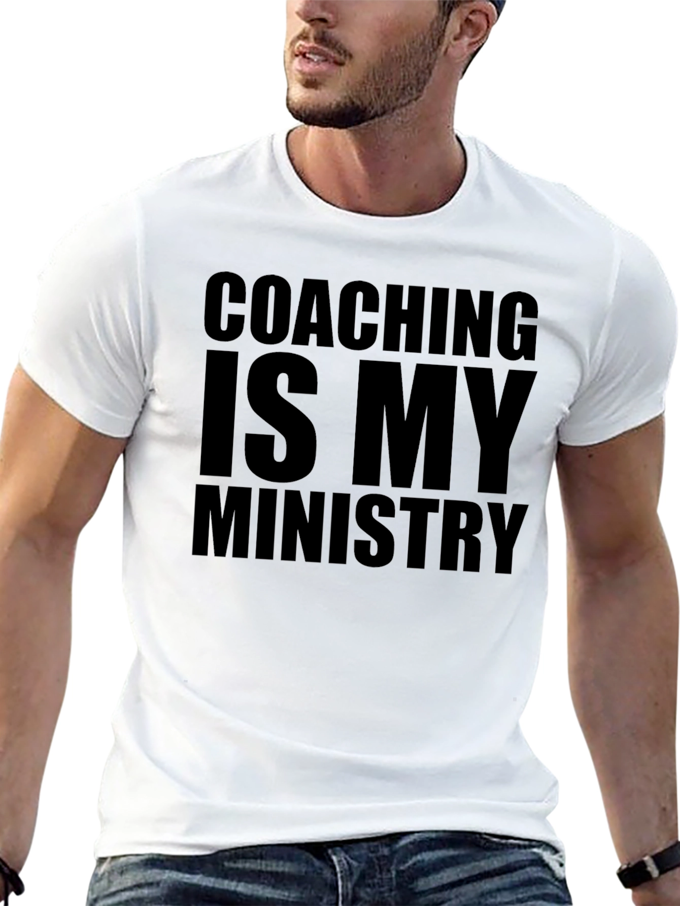 Coaching Is My Ministry Graphic T-Shirt