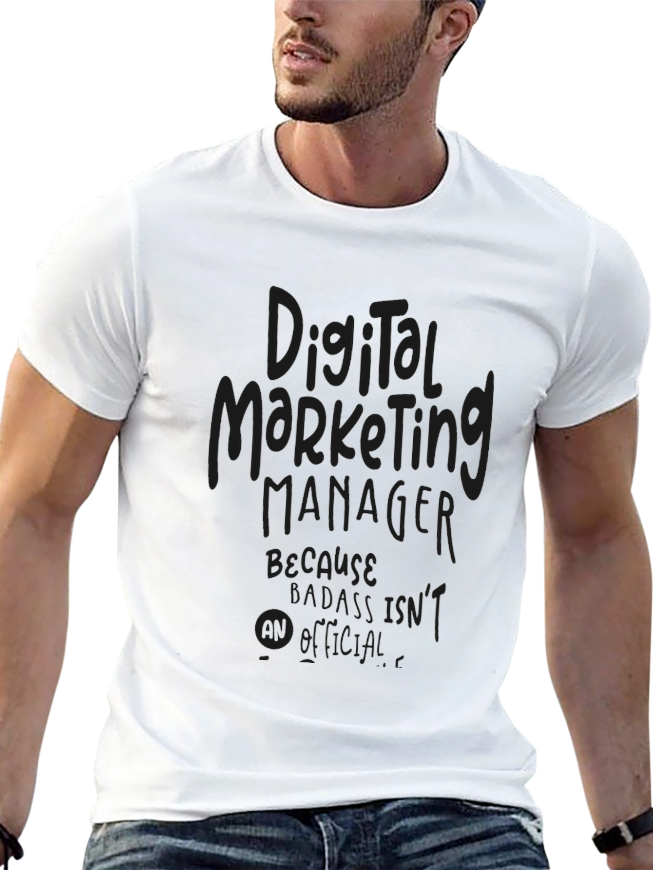 Digital Marketing Manager Funny Graphic Tee