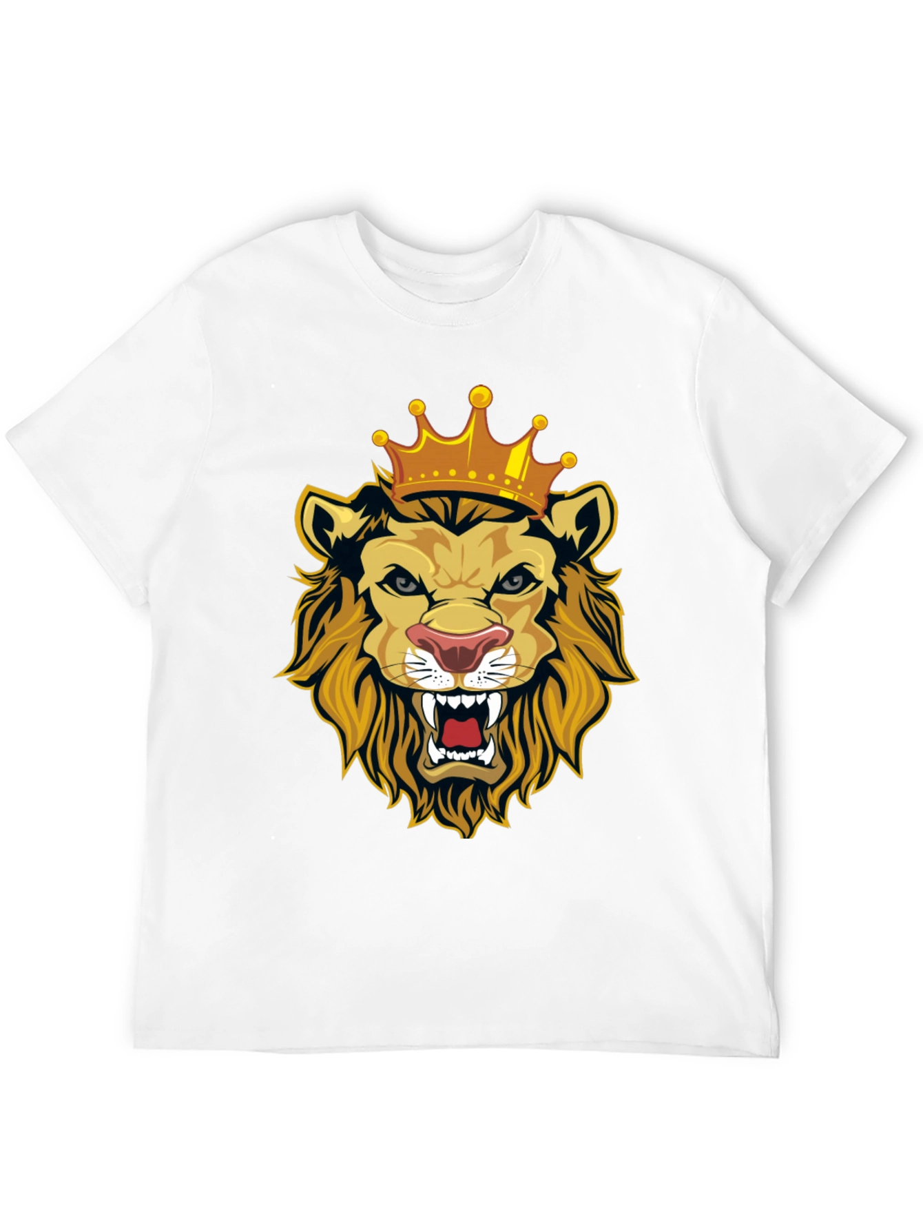 Lion King Graphic Tee - Black Cotton T-Shirt