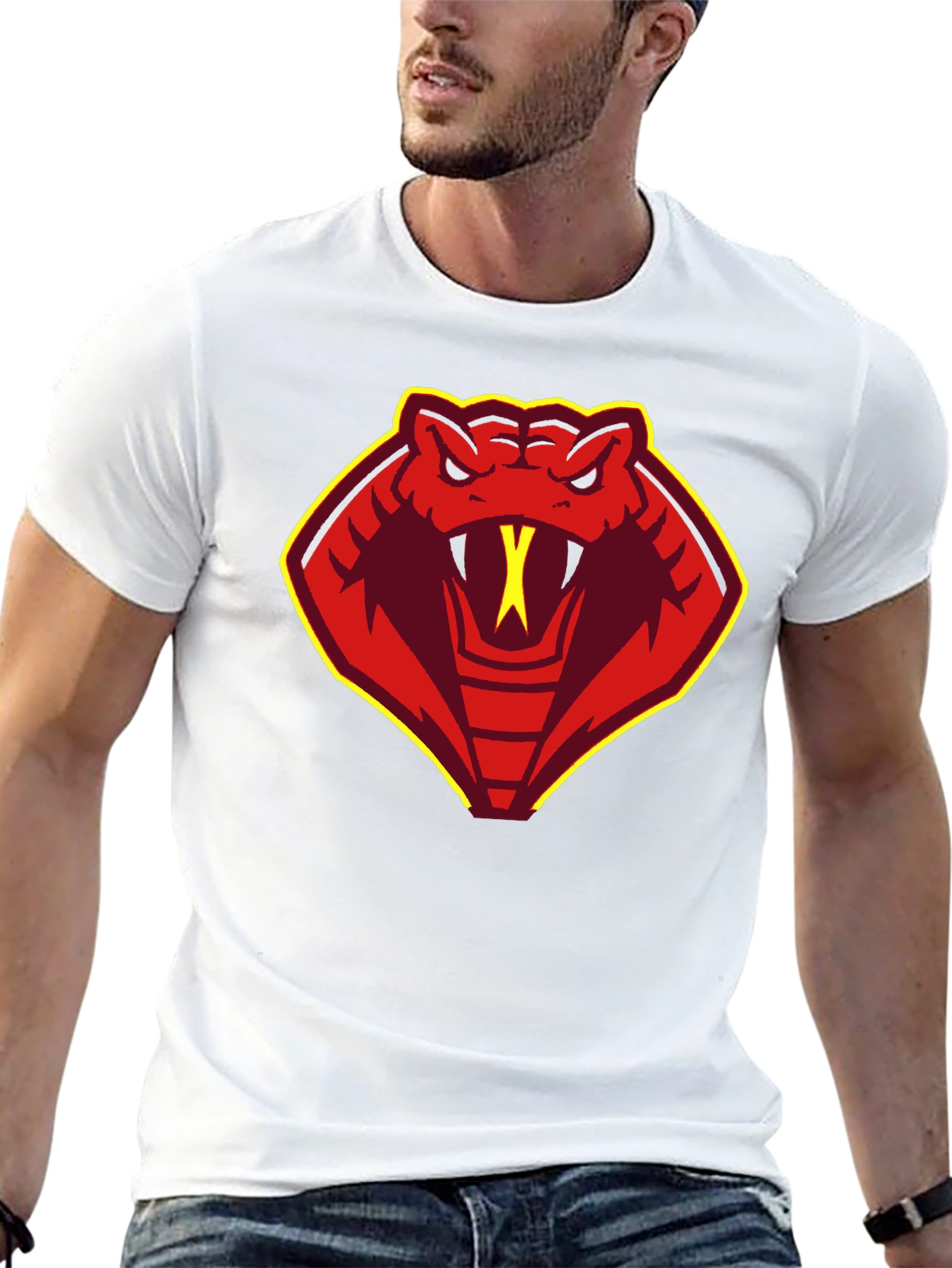 Cobra Logo Black T-Shirt - Graphic Tee