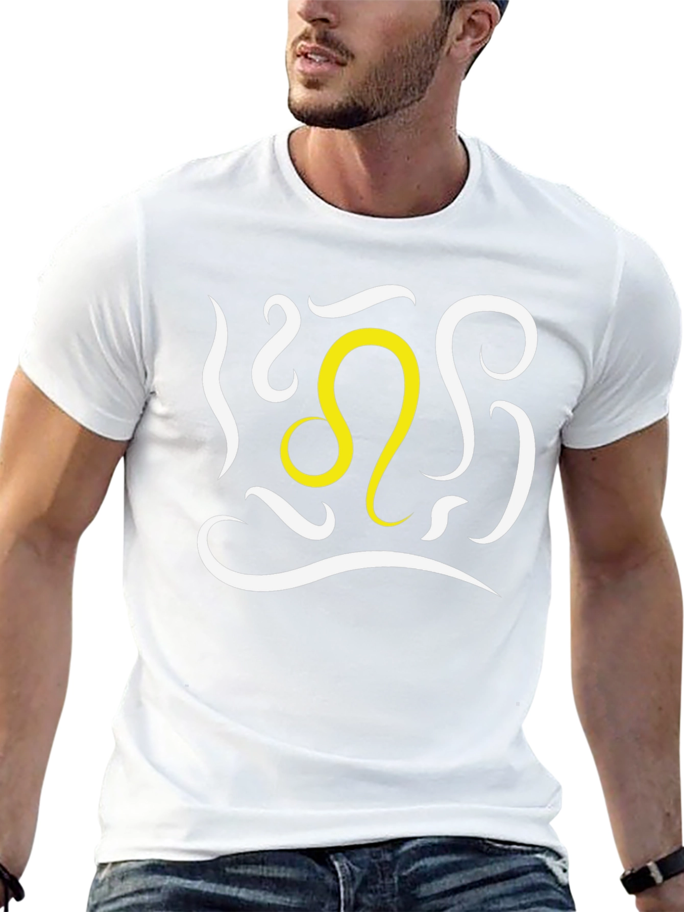 Leo Zodiac T-Shirt - Bold Black Tee