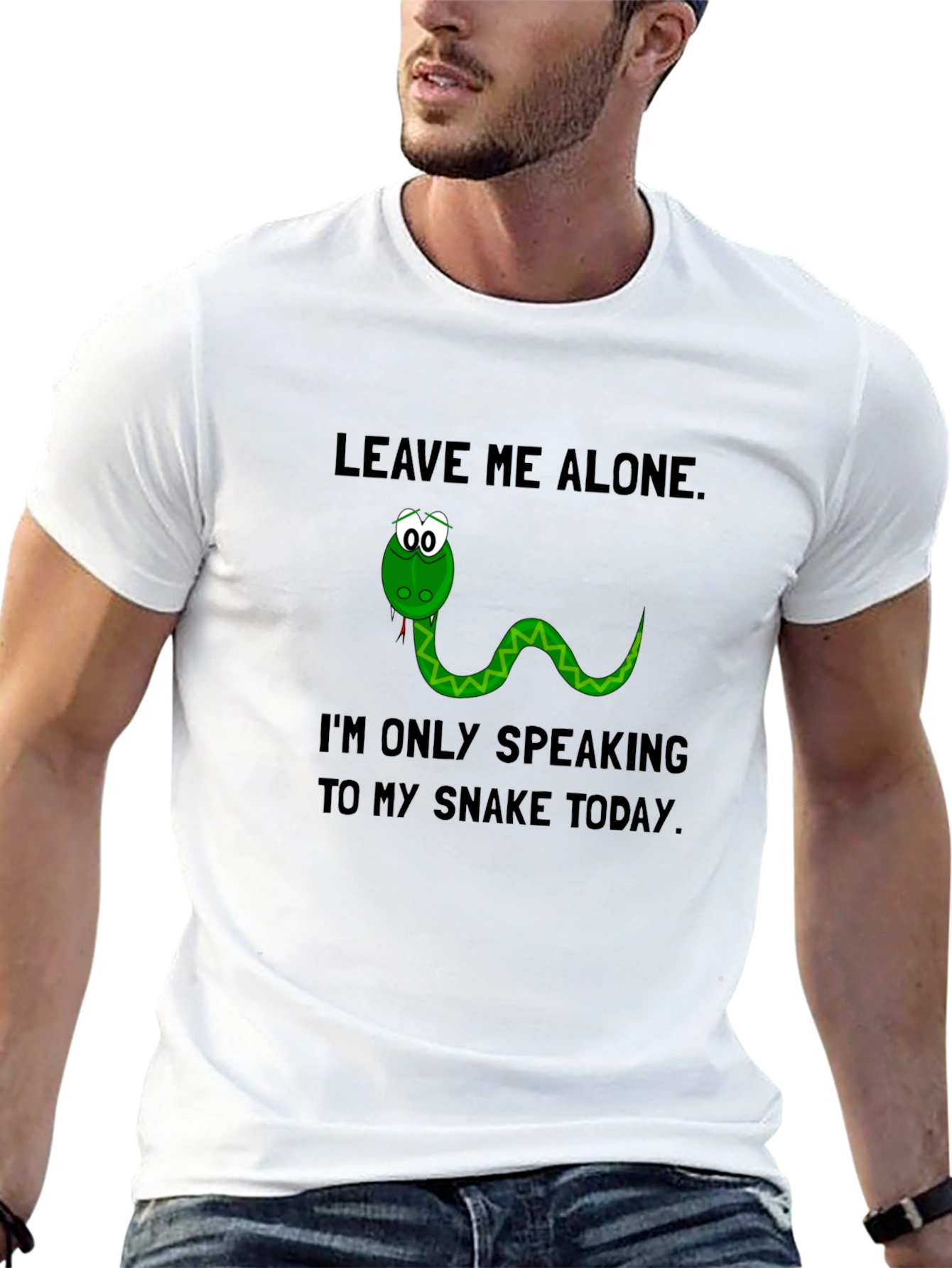 Leave Me Alone Snake T-Shirt
