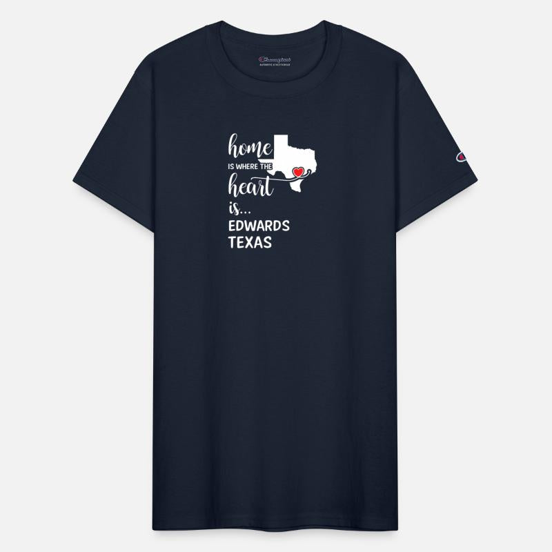 Edwards County Texas Is Where My Heart Is Gift