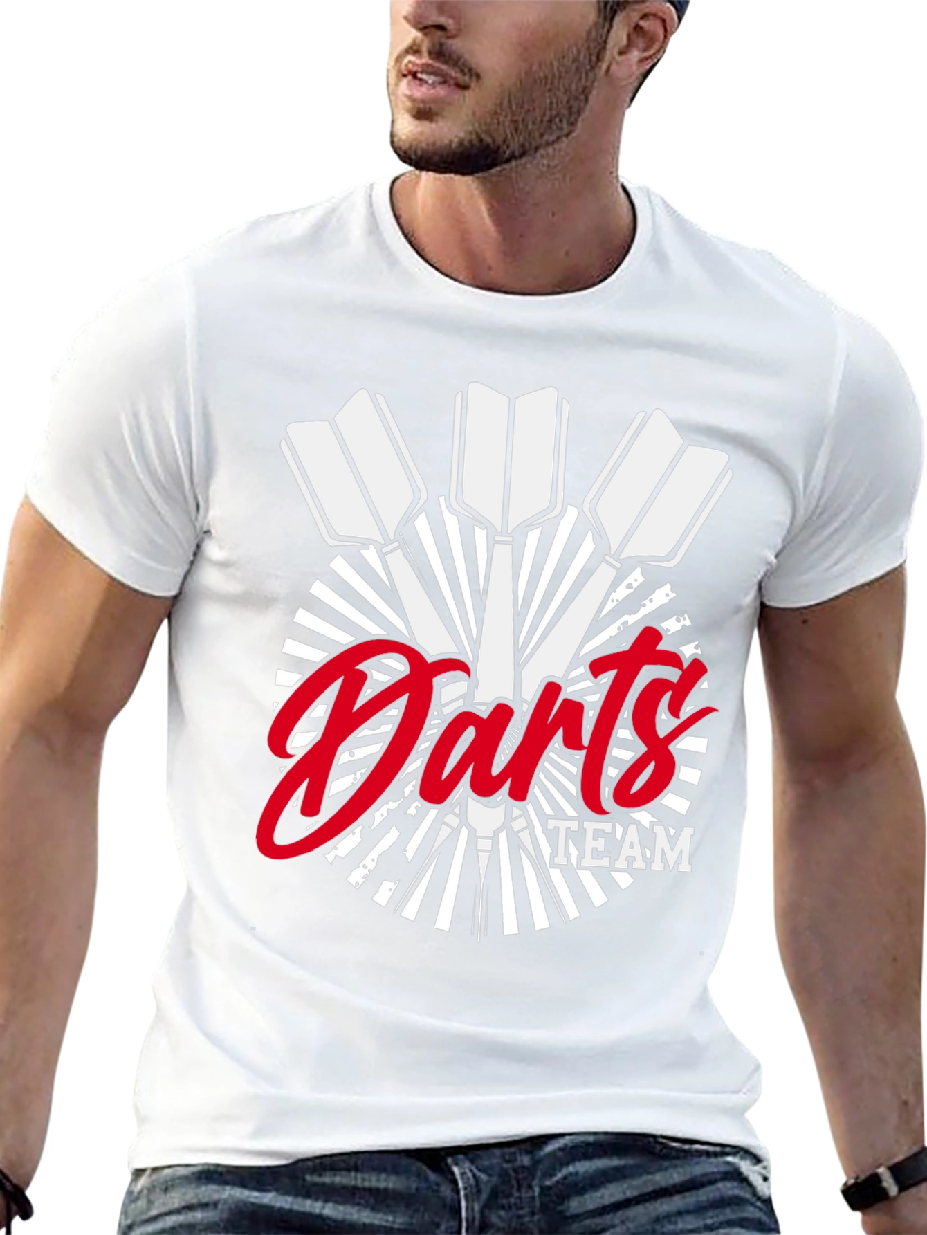 Darts Team Graphic Tee - Black T-Shirt
