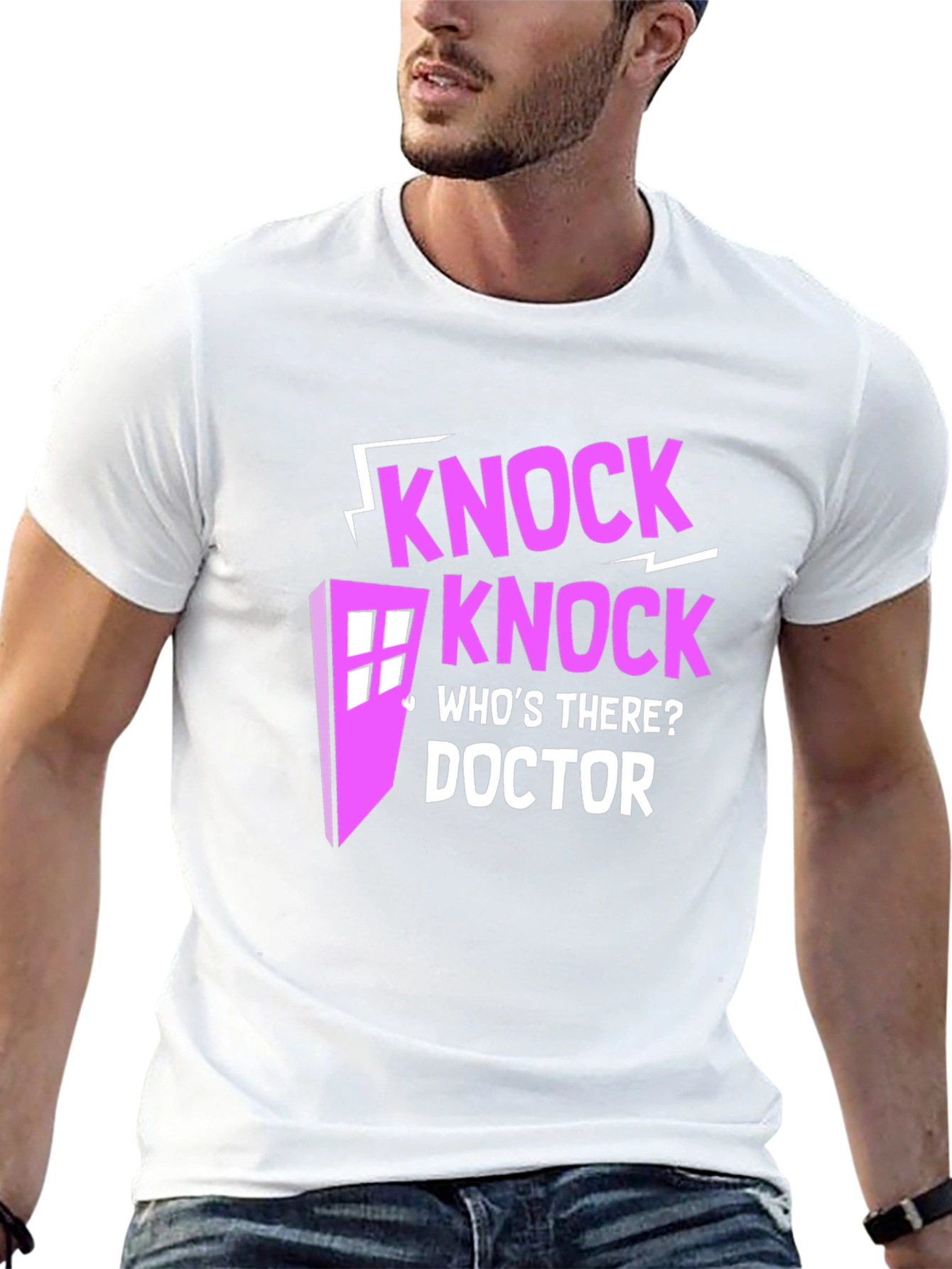 Knock Knock Whos There Doctor T-Shirt