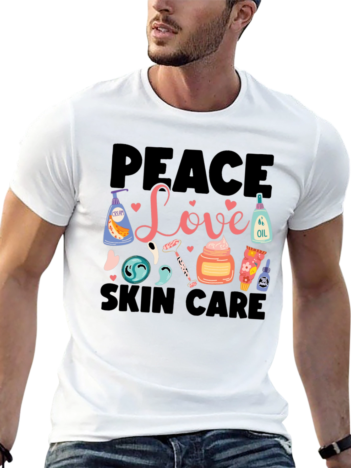 Peace Love Skin Care T-Shirt