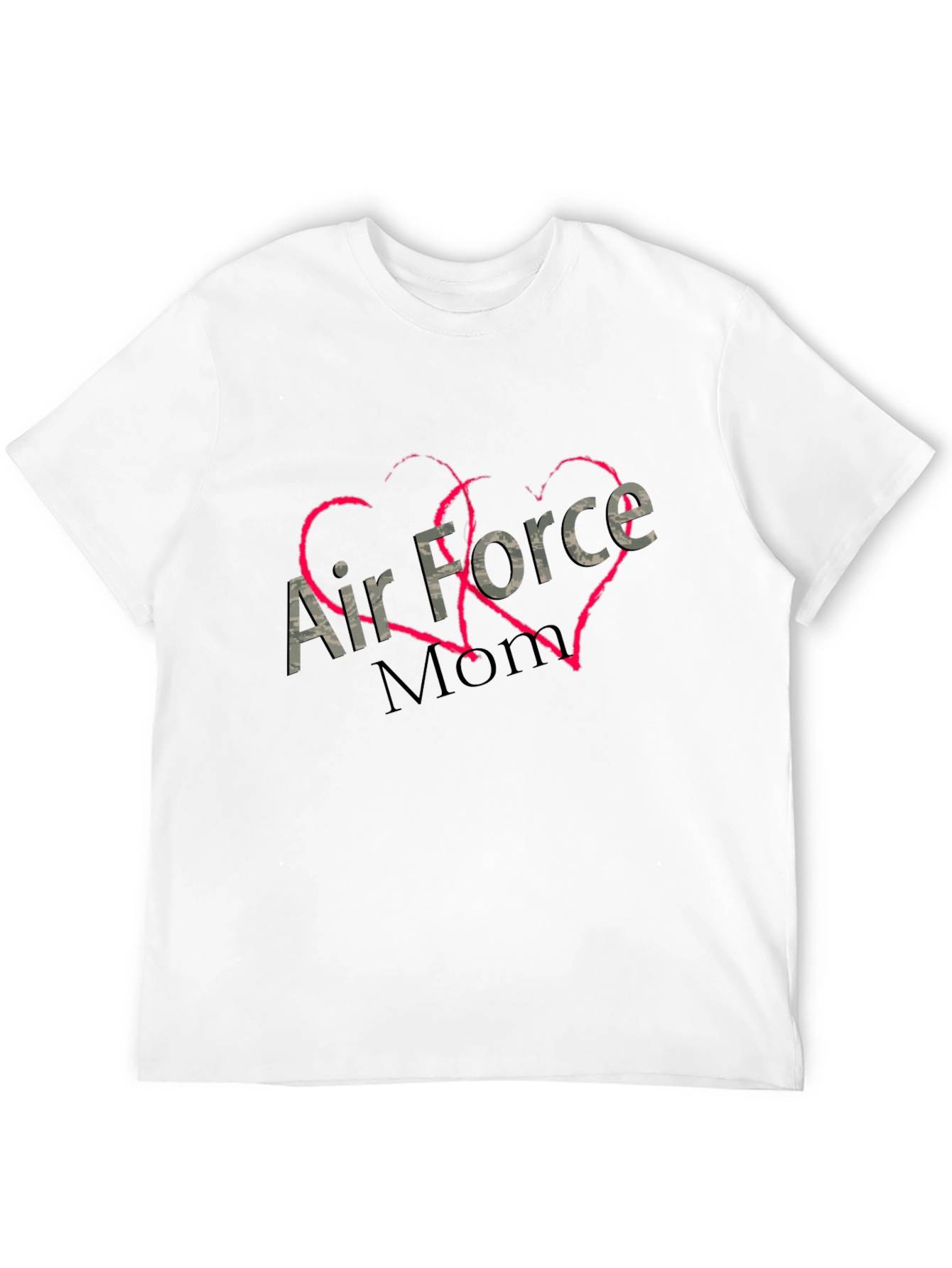 Air Force Mom Heart T-Shirt