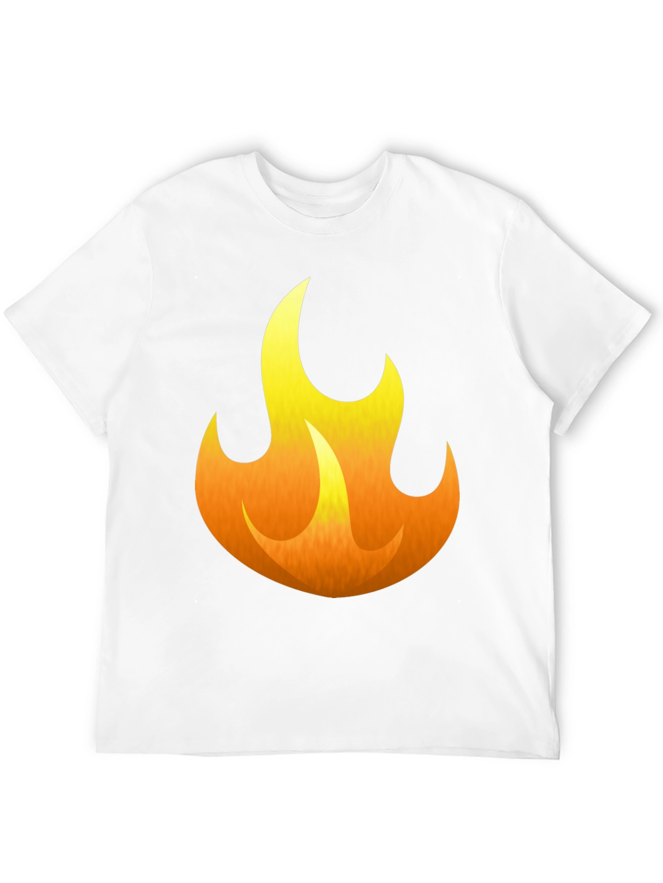 Flaming Hot Graphic Tee - Black