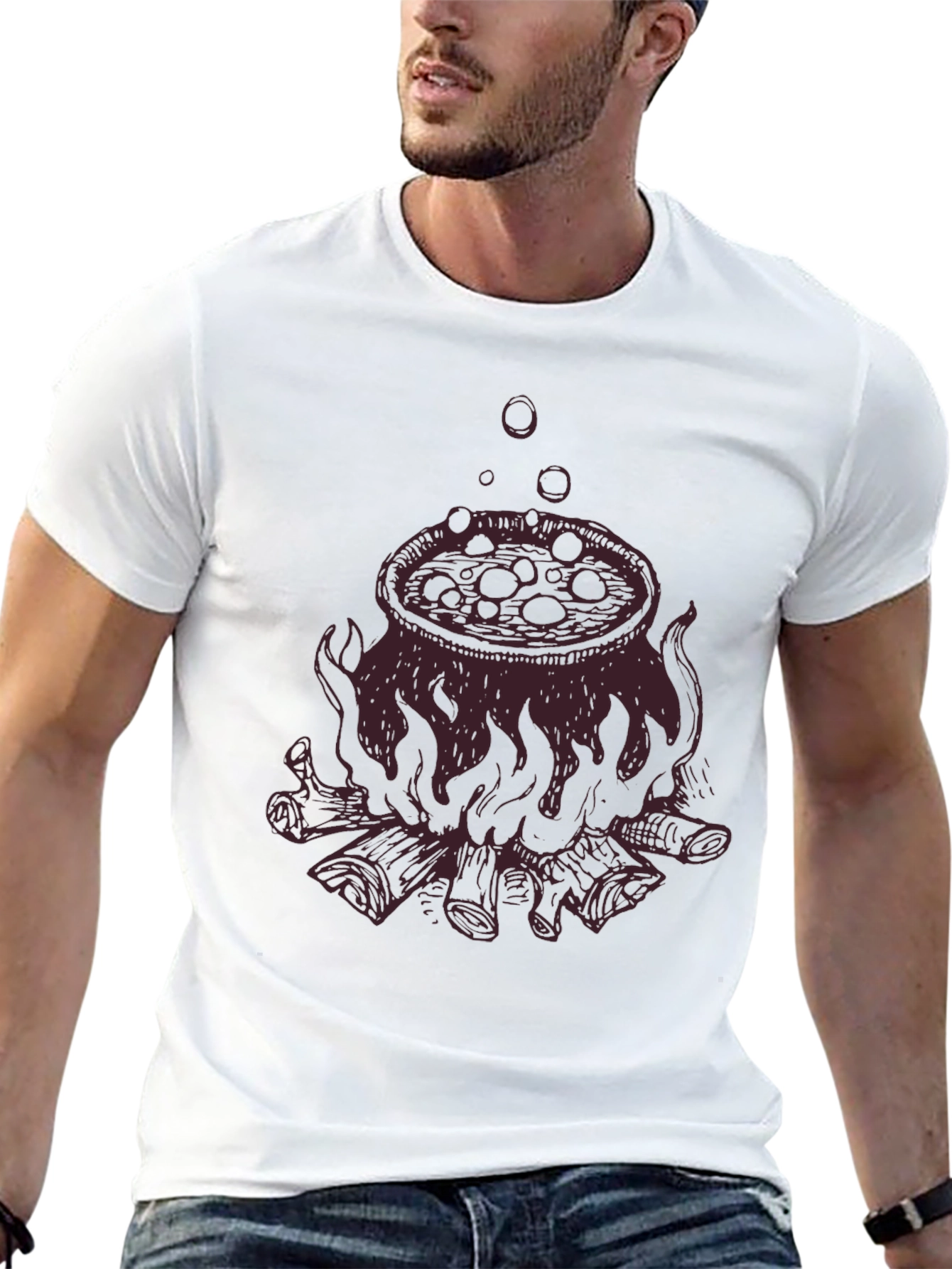 Cauldron T-Shirt - Brew Up Some Style!