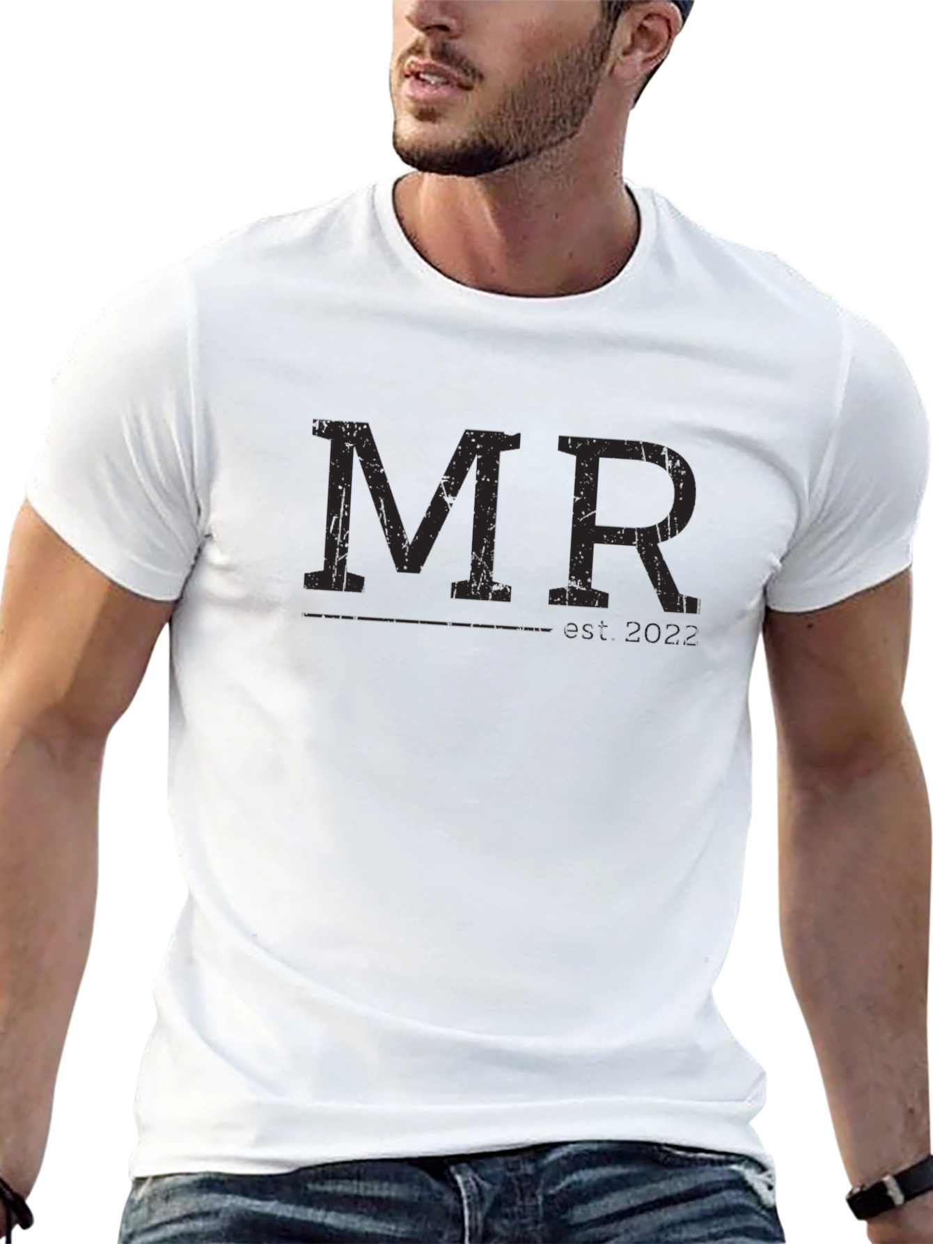 Mens Black MR 2022 Graphic T-Shirt