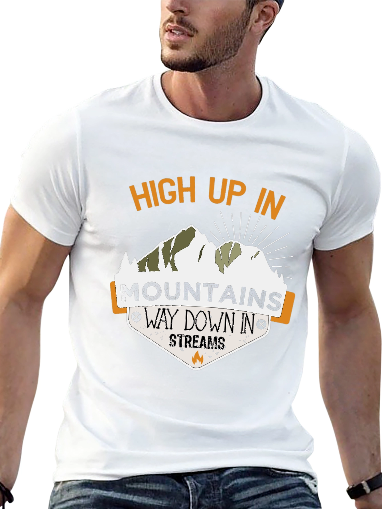 Mountain & Streams Graphic Tee