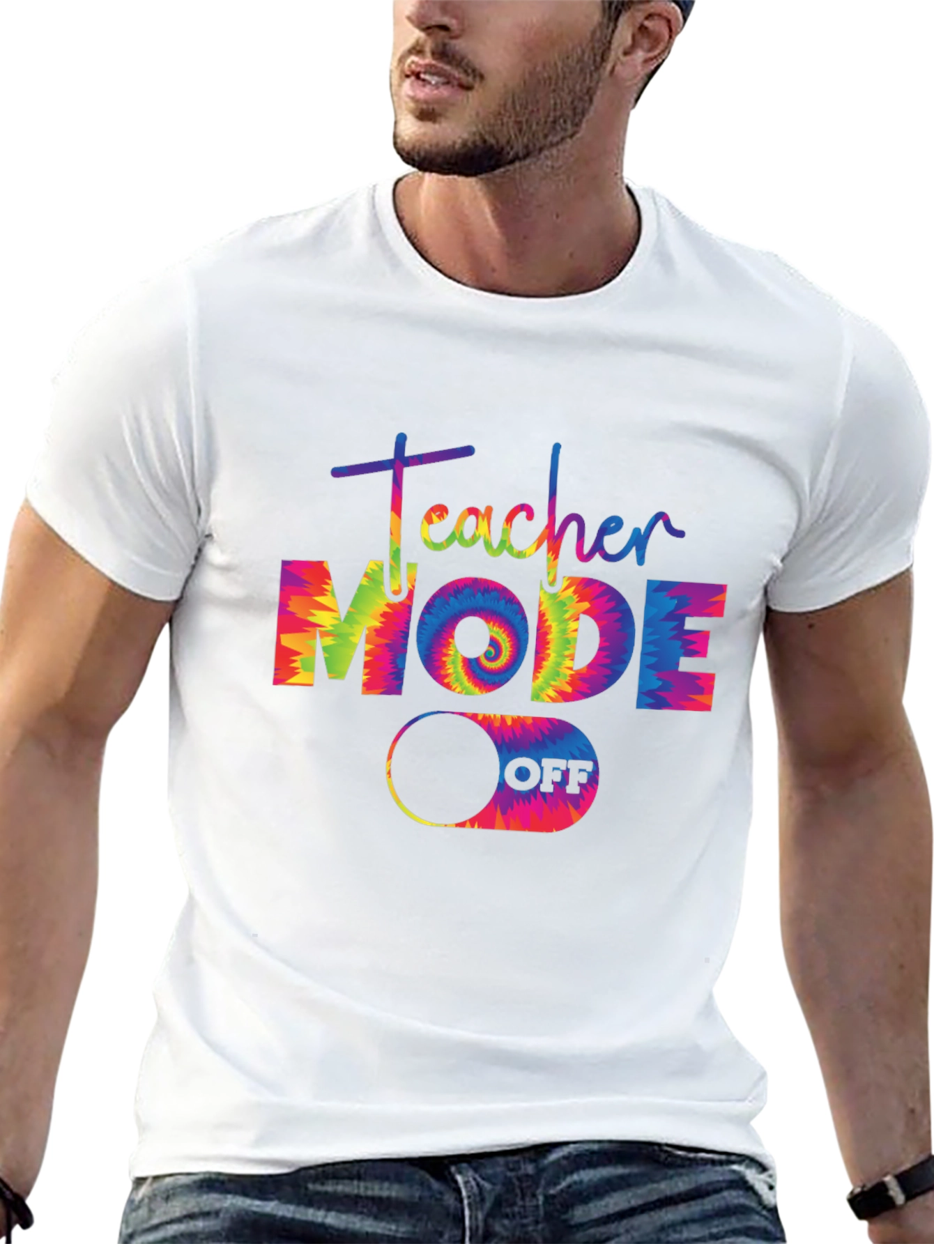 Teacher Mode Off Graphic Tee