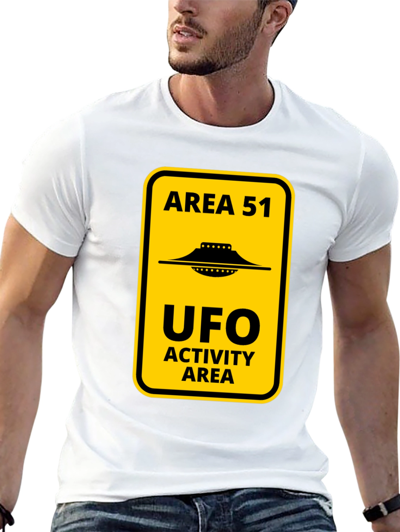 Area 51 UFO T-Shirt - Alien Activity Zone