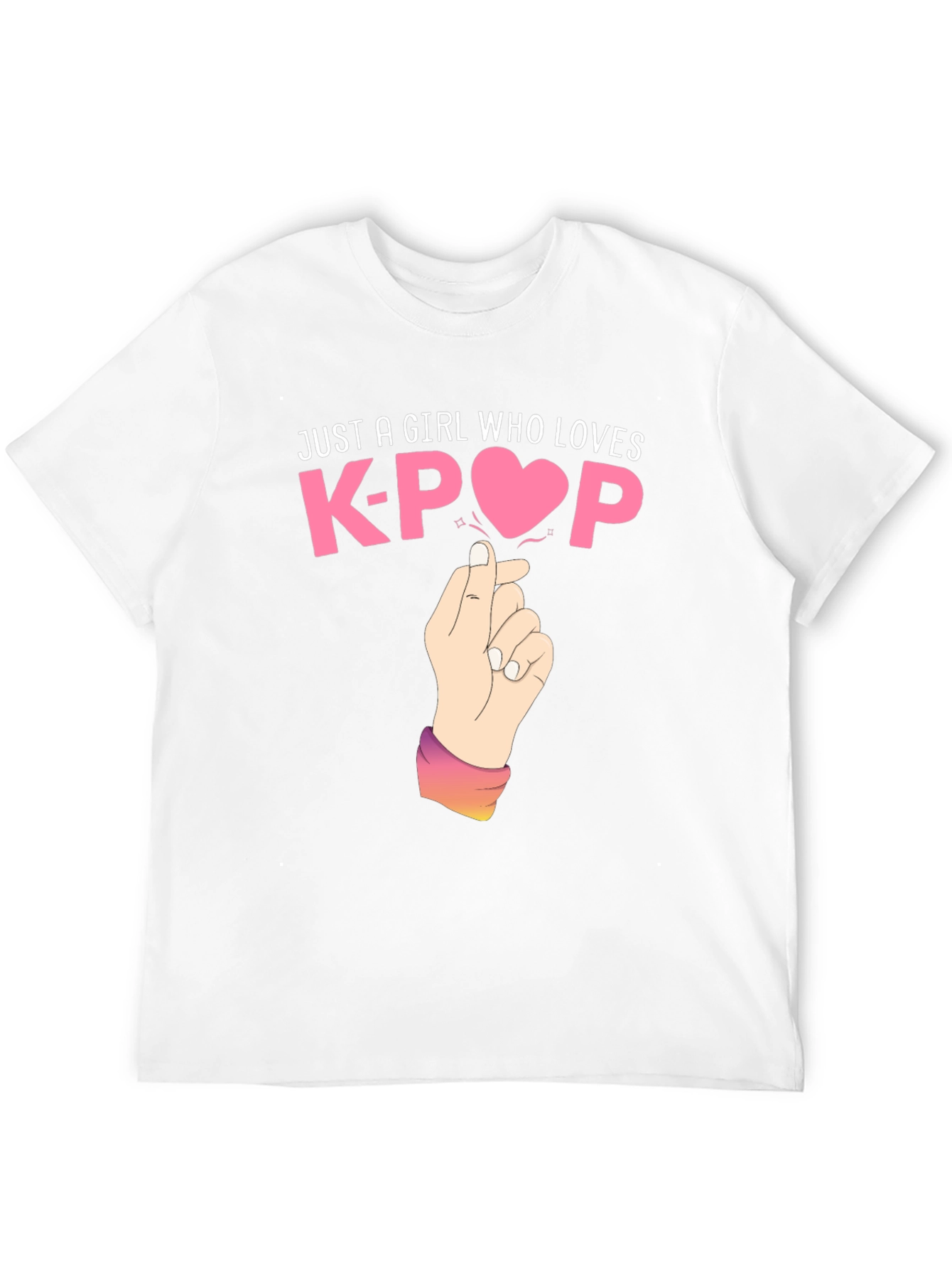 K-Pop Lover Black Graphic Tee