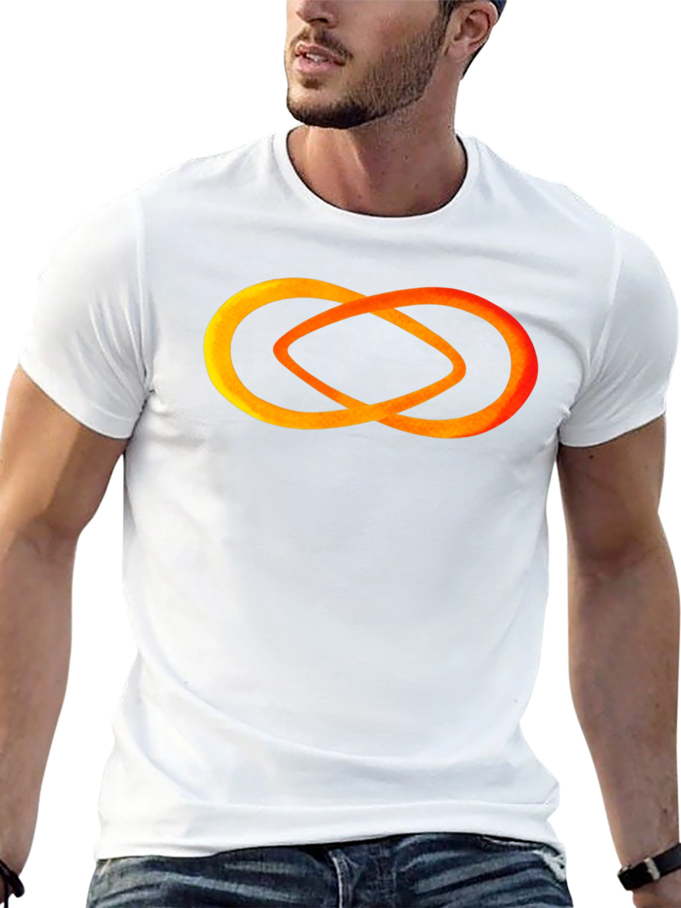 Geometric Infinity Symbol T-Shirt