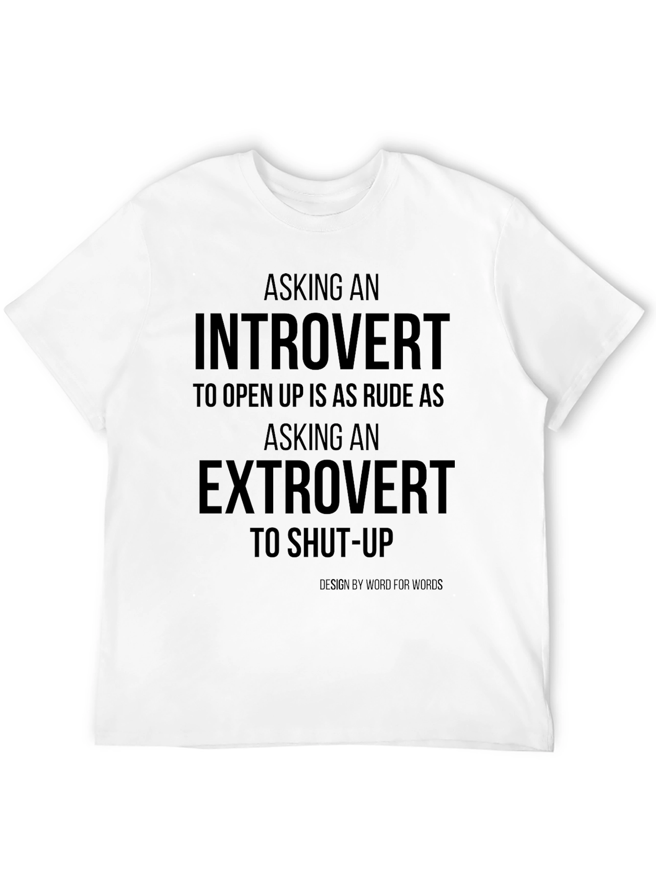 Introvert/Extrovert Humor T-Shirt