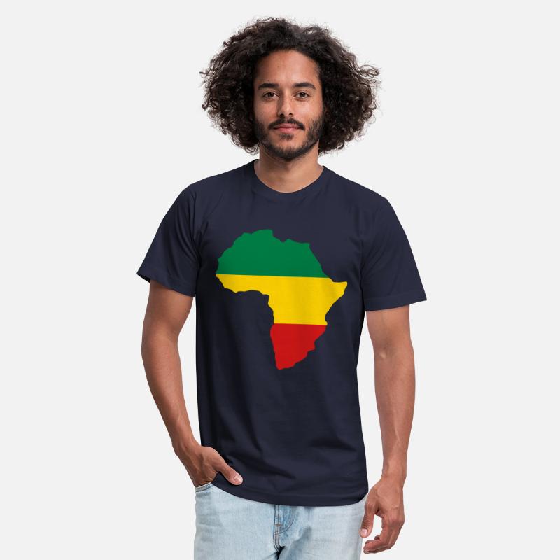 Green, Gold (Yellow) & Red Africa Flag