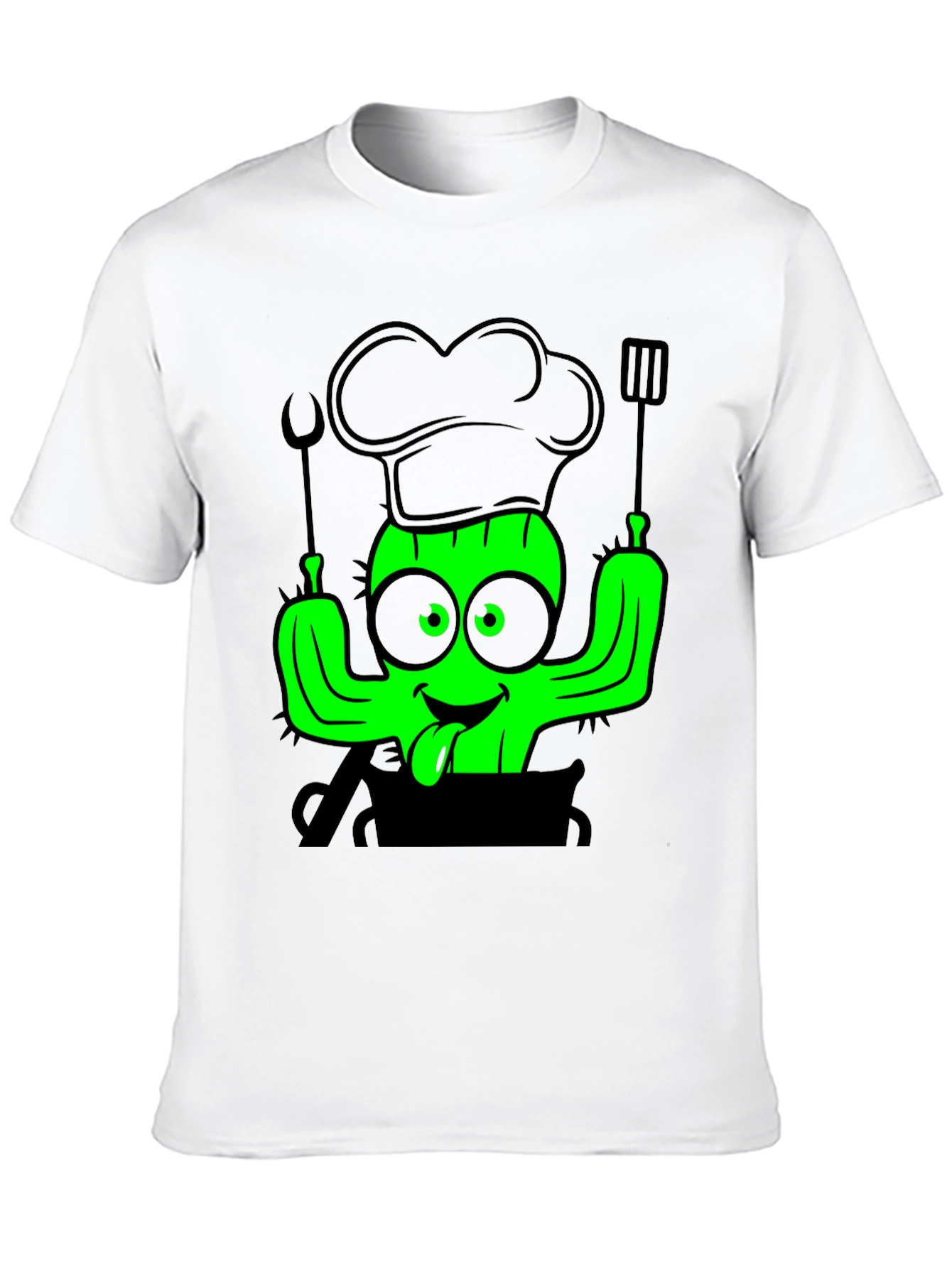 Chef Cactus T-Shirt - Funny Cooking Tee