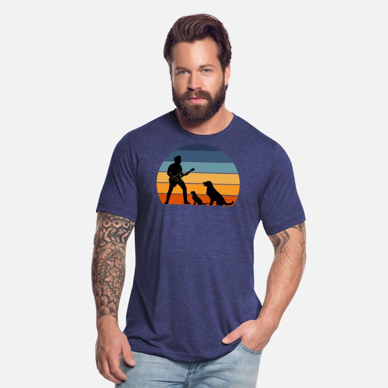 Guitar Player Pet Dog Animal Musician Bassist