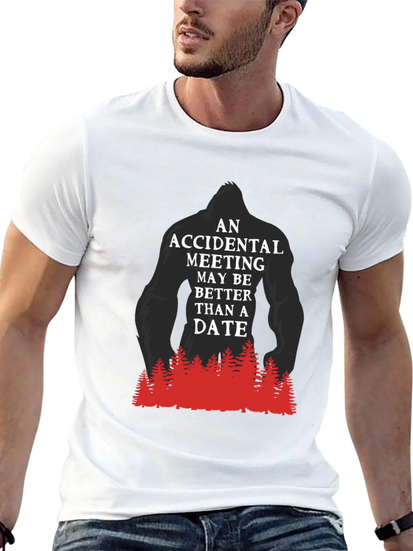 Bigfoot Accidental Meeting T-Shirt
