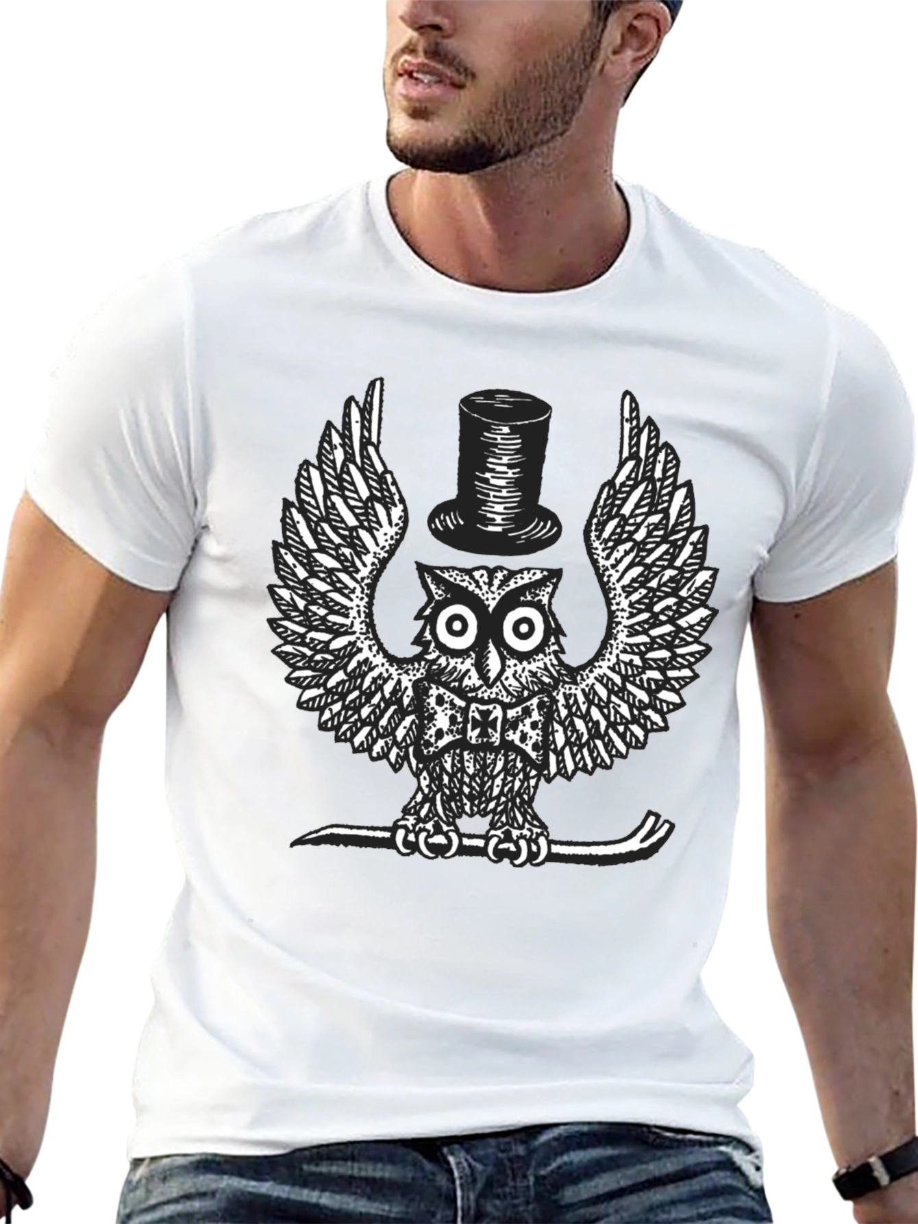Owl Graphic T-Shirt