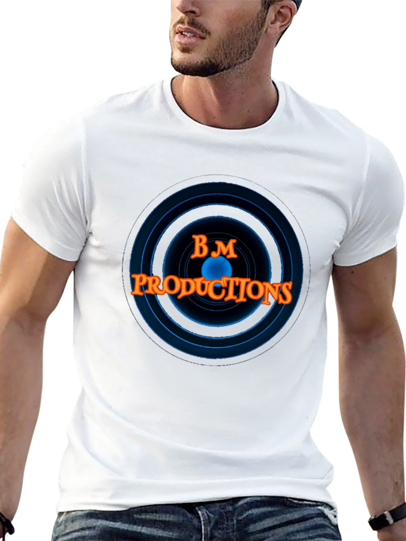 BM Productions T-Shirt - Black Crew Neck