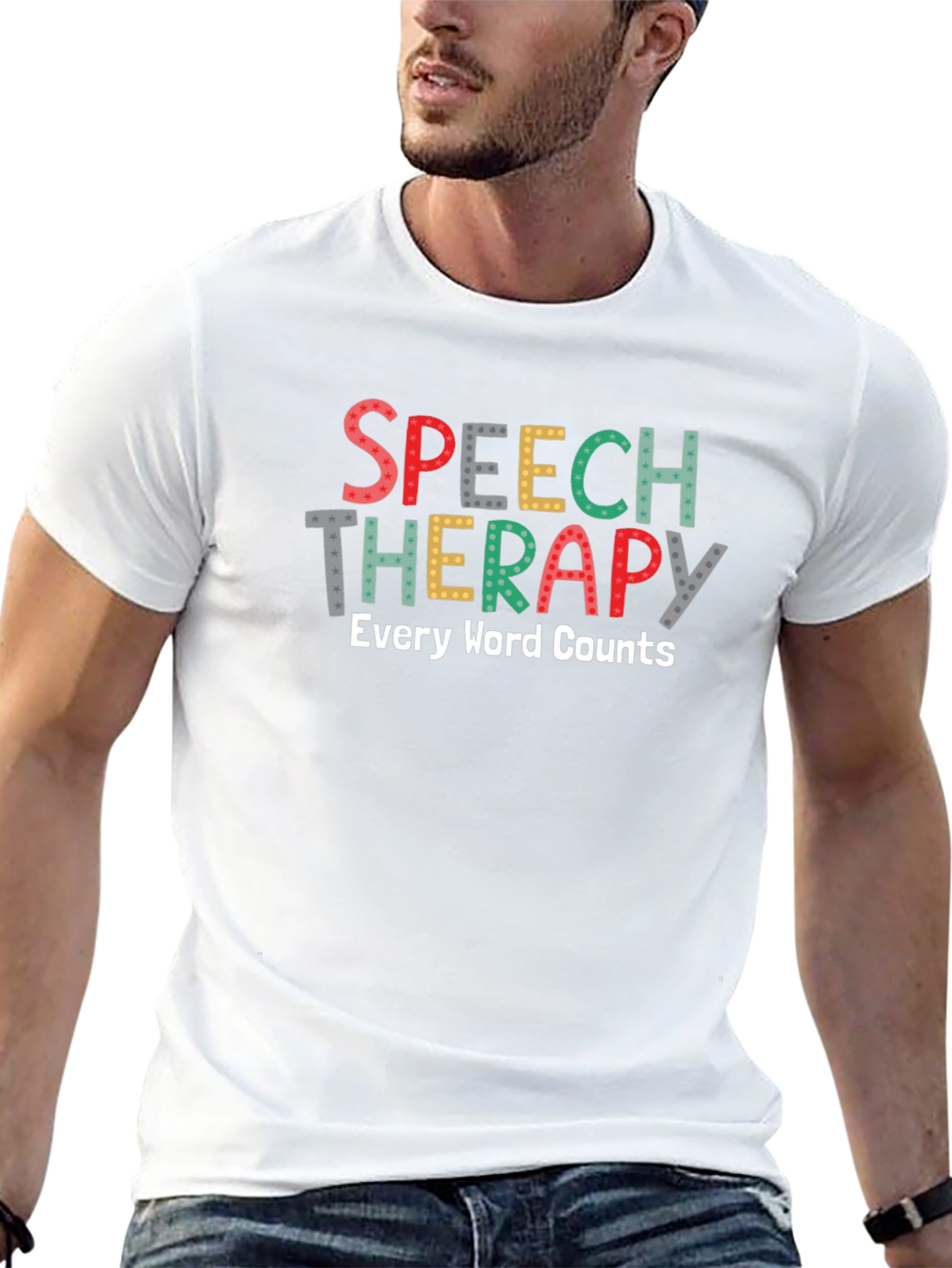 Speech Therapy T-Shirt - Every Word Counts