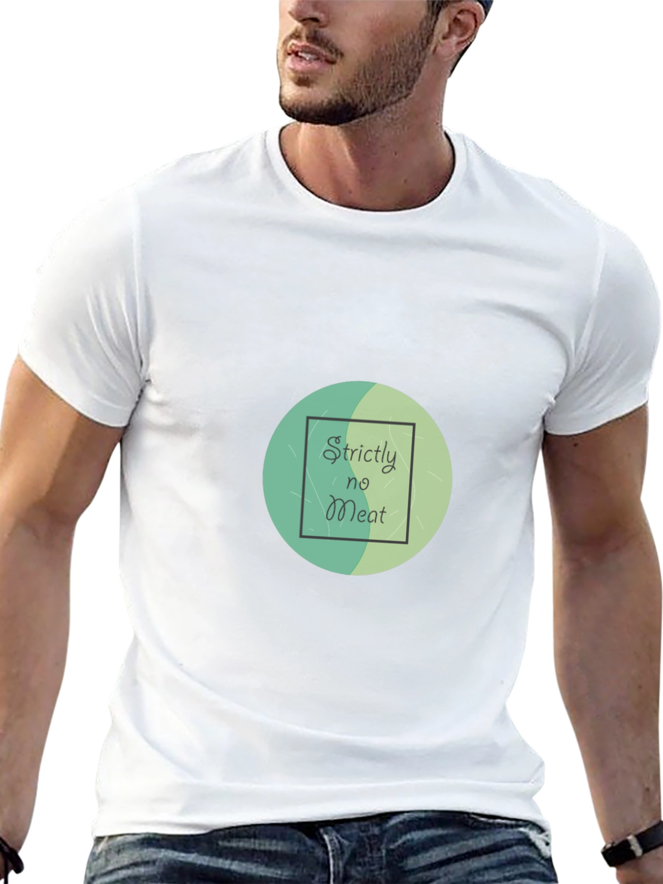Strictly No Sweat Black T-Shirt