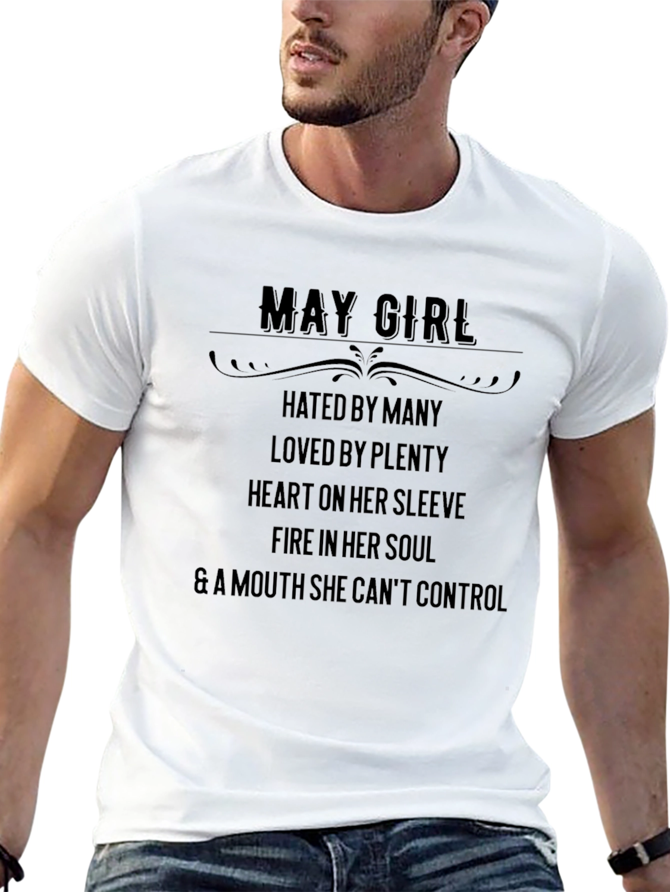 May Girl Tee - Hated by Many Graphic T-Shirt