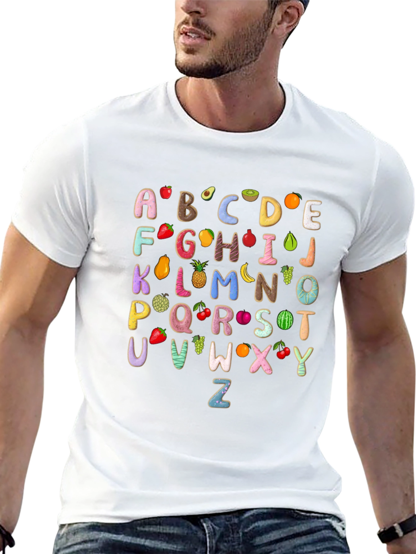 Fruit Alphabet T-Shirt: Learn with Style