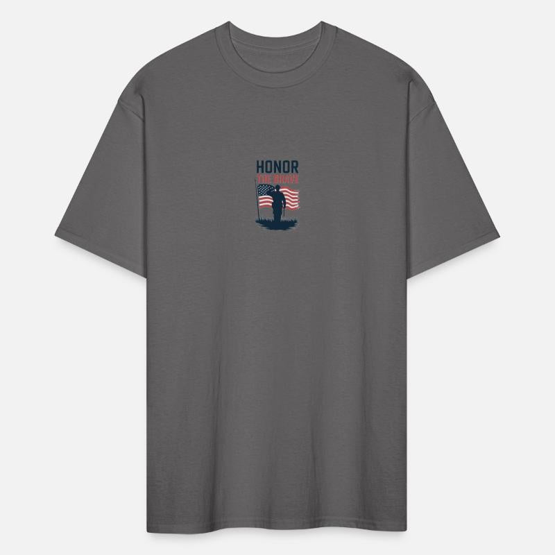 Honor The Brave Veterans Day Gift T-shirt
