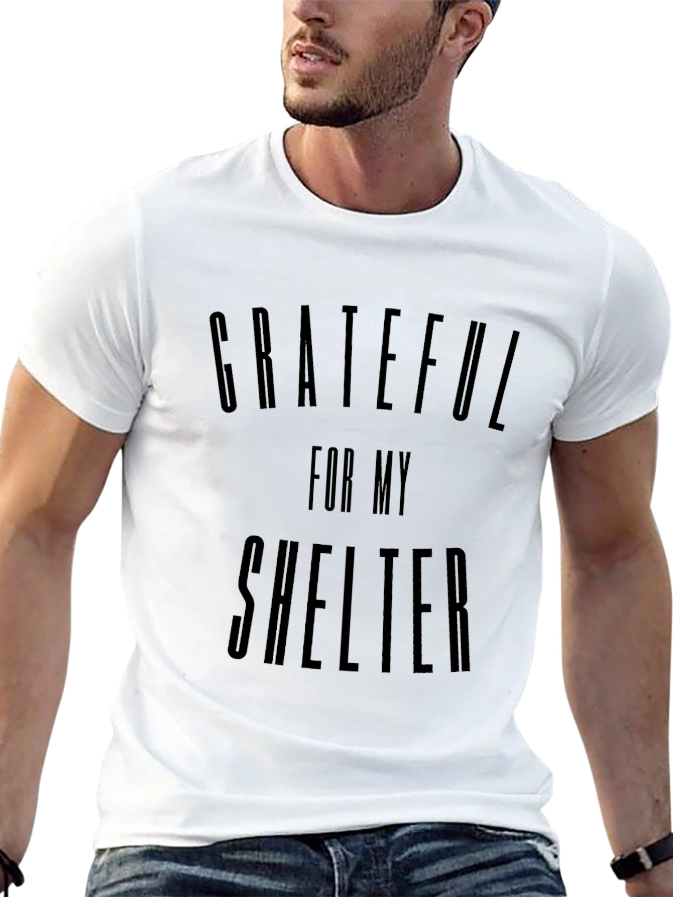 Grateful for My Shelter Graphic Tee