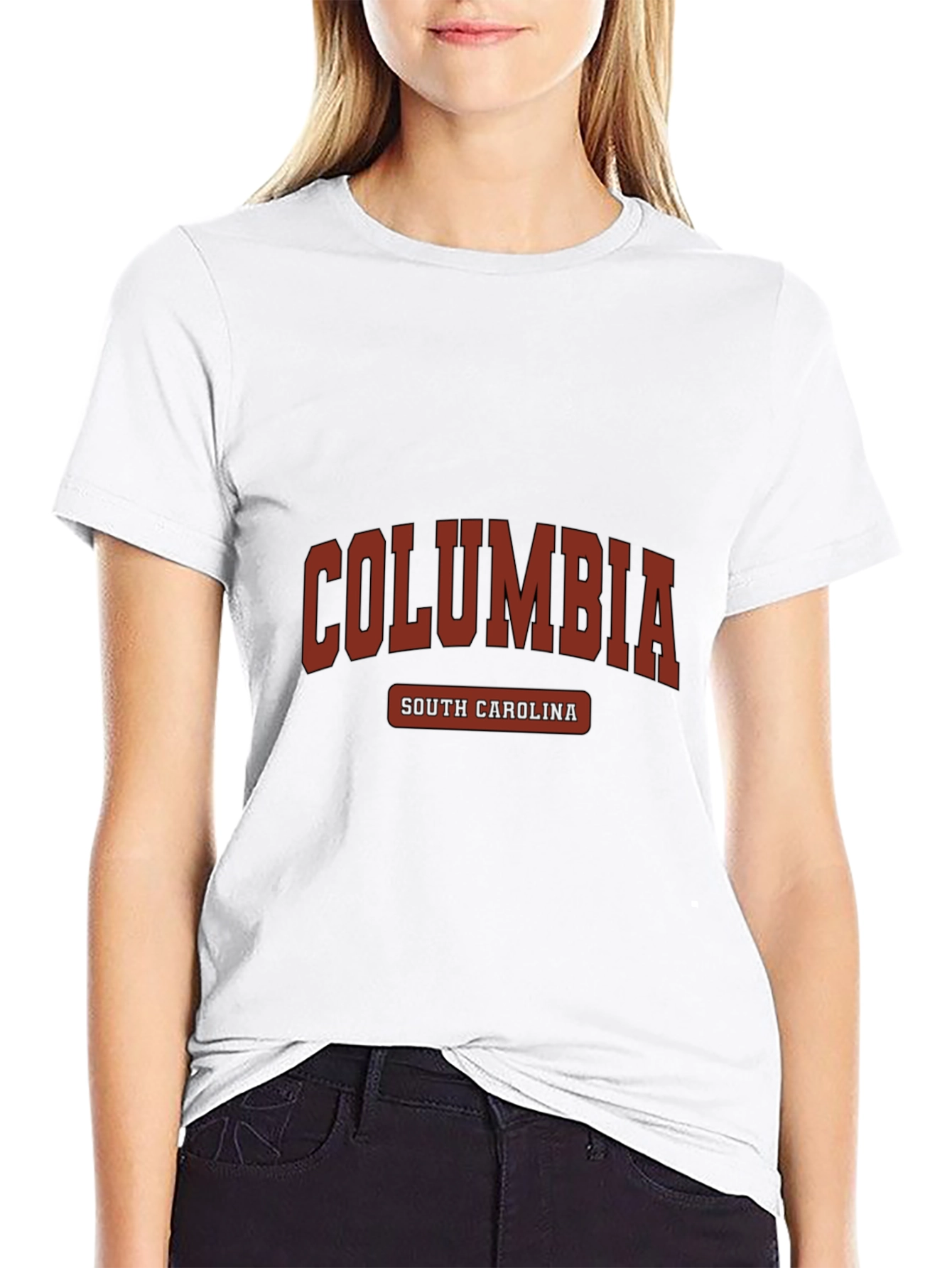 Columbia South Carolina Black T-Shirt