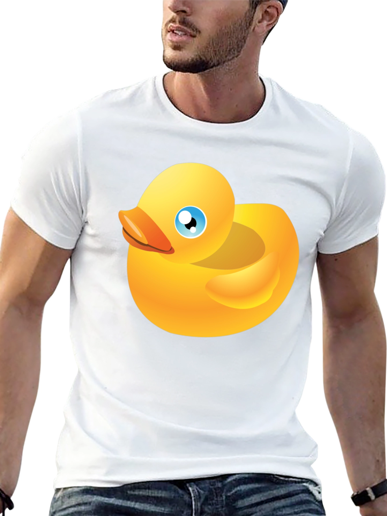 Duck Graphic Black T-Shirt