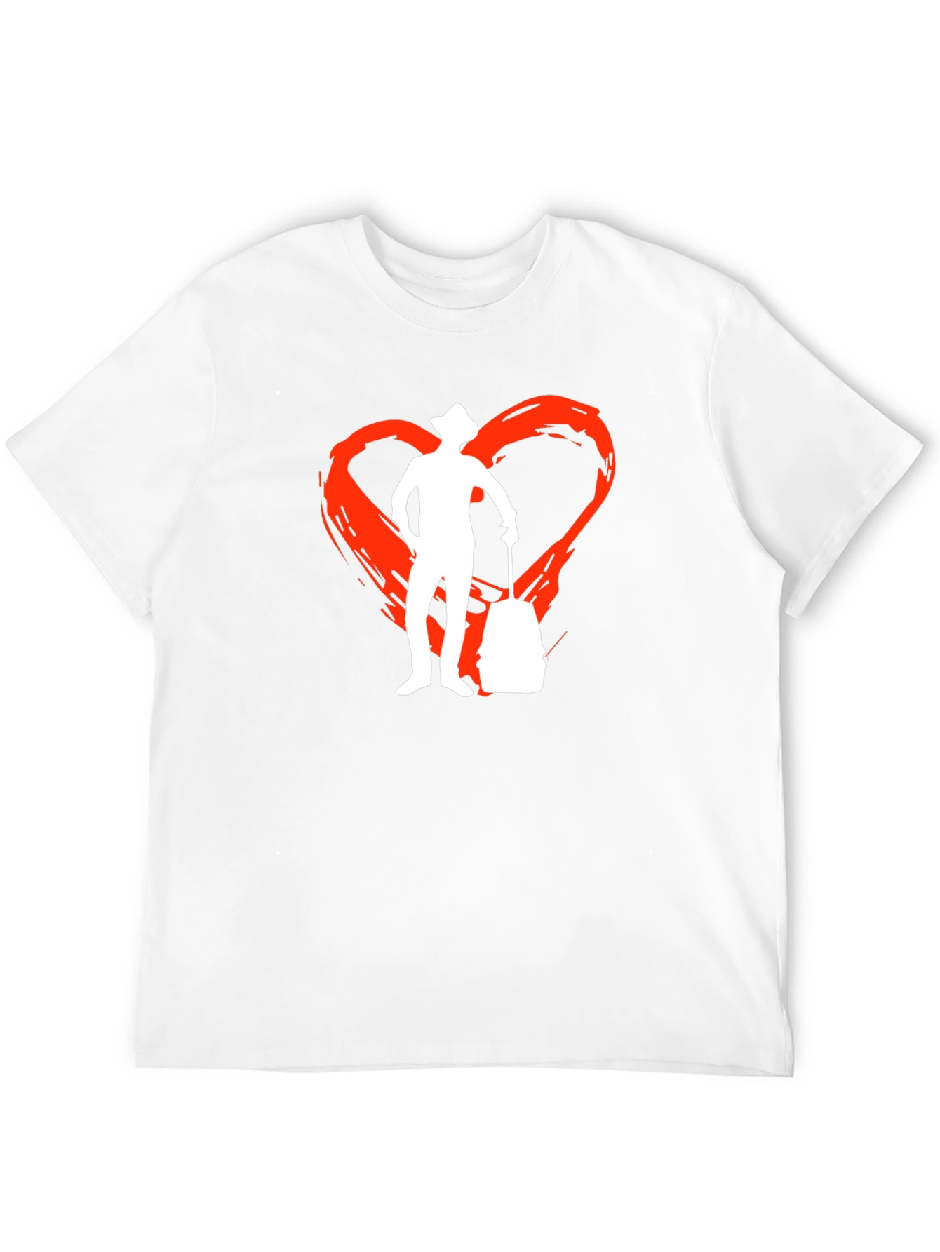 Travelers Heart Tee - Black Graphic T-Shirt