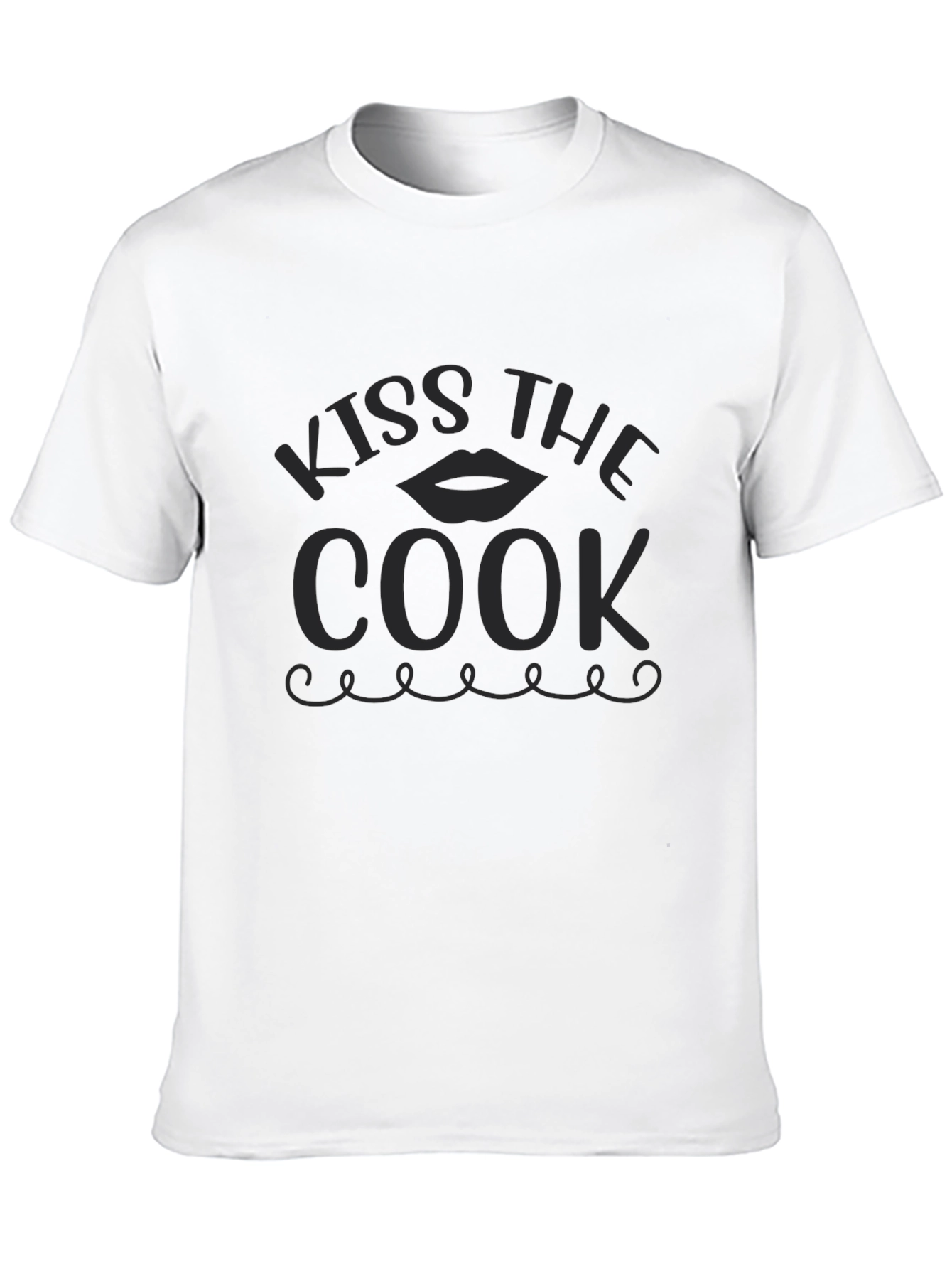 Kiss The Cook Graphic Tee - Soft & Stylish