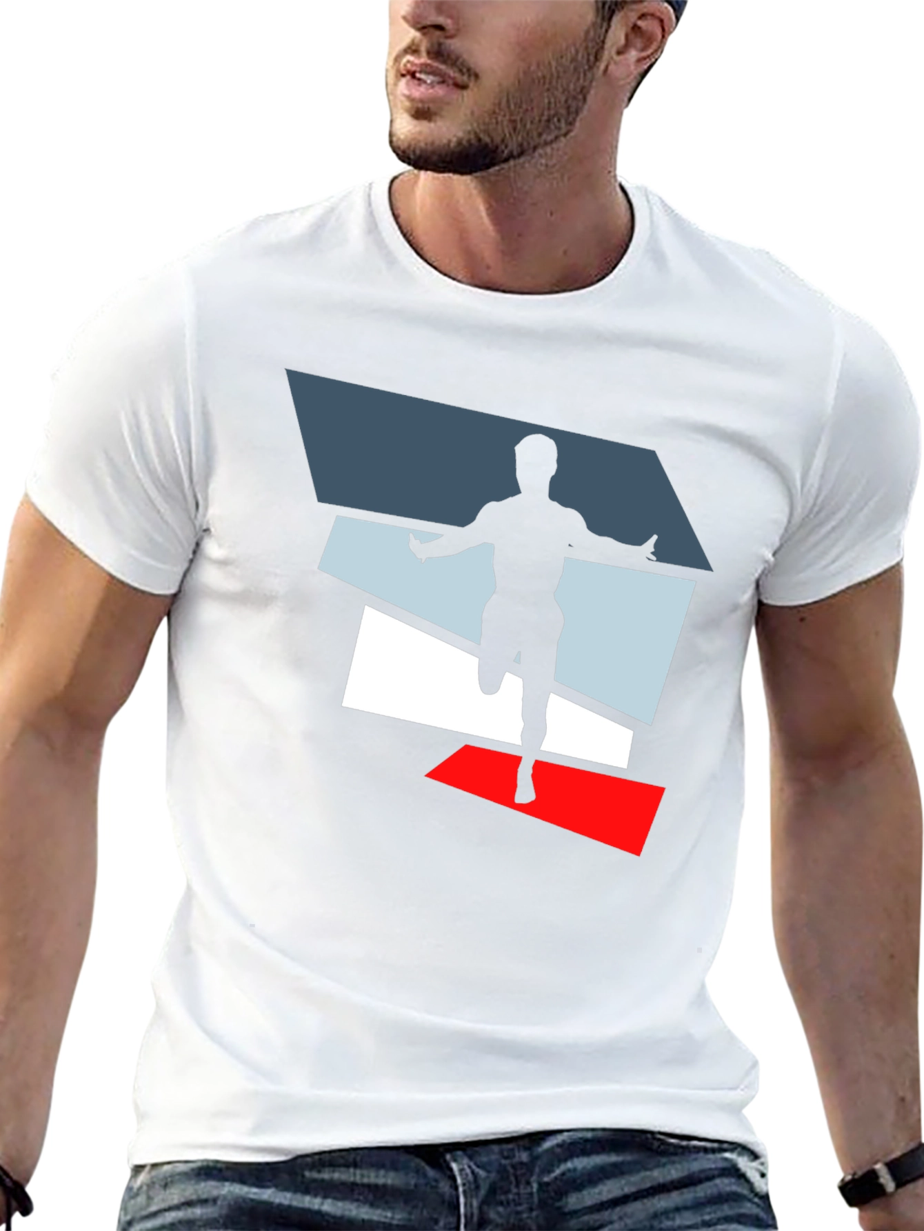 Runner Graphic Tee - Black