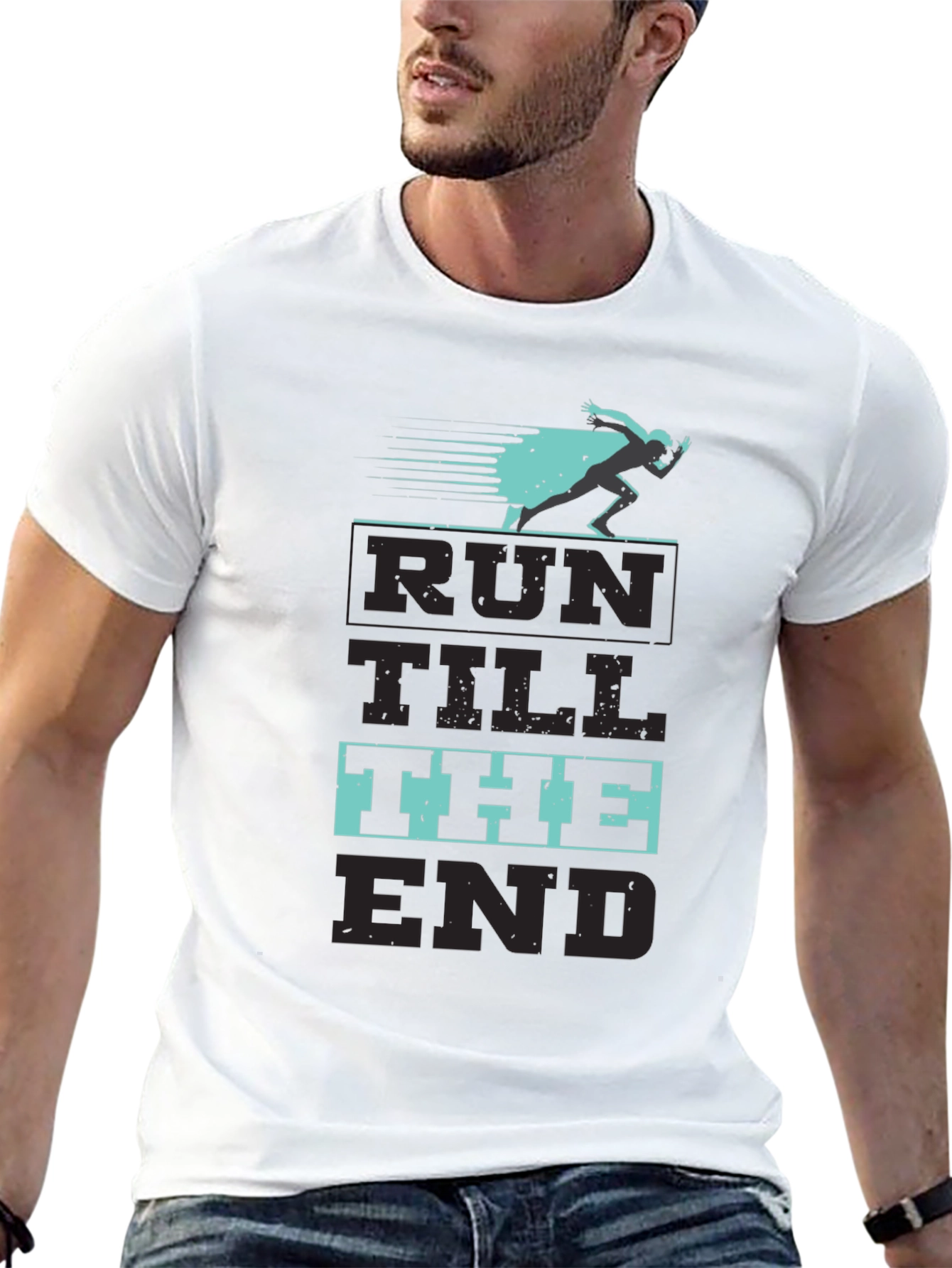 Run Till The End Graphic Tee