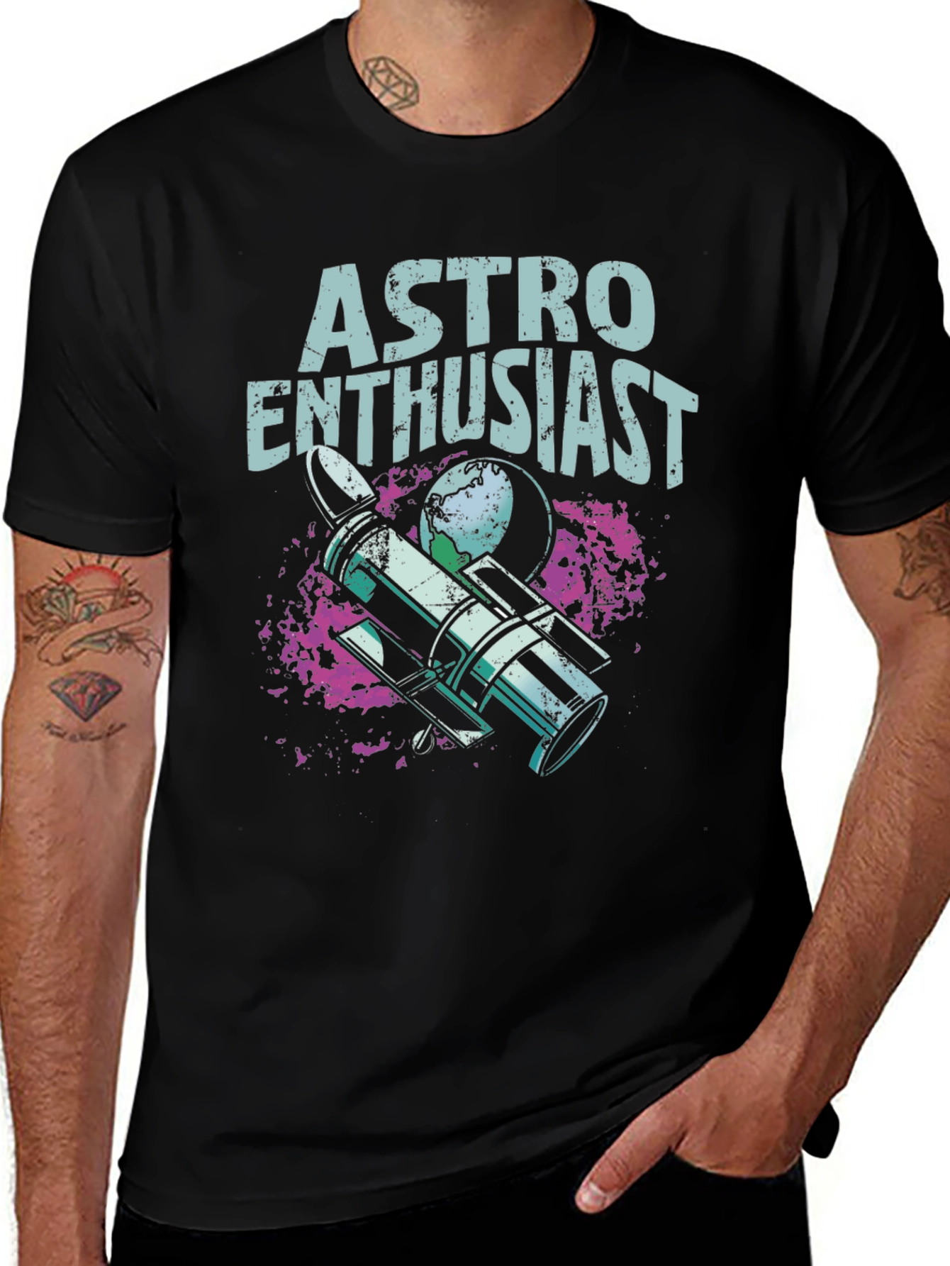 Astro Enthusiast T-Shirt - Space Lovers Apparel