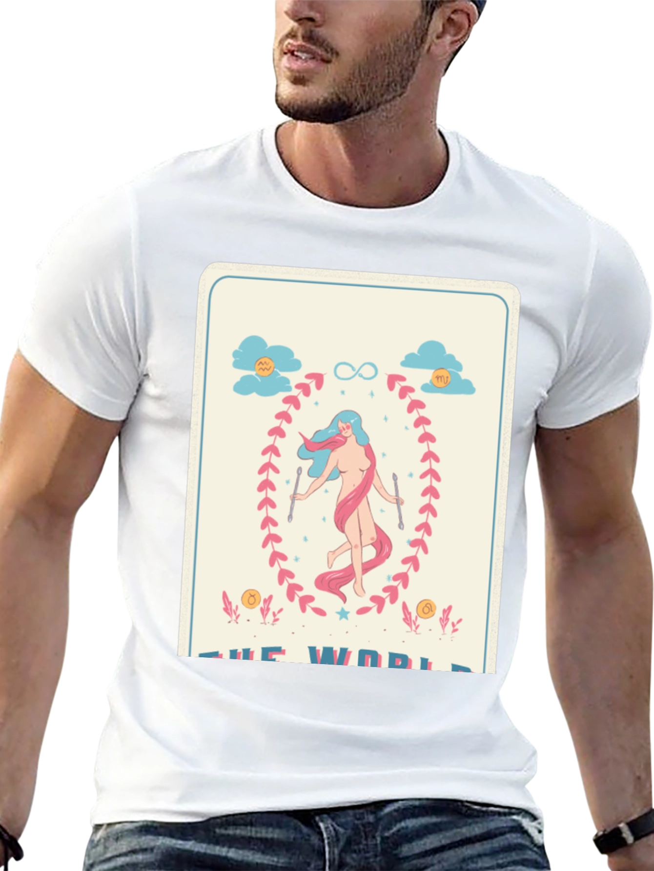 The World Tarot Card Graphic Tee
