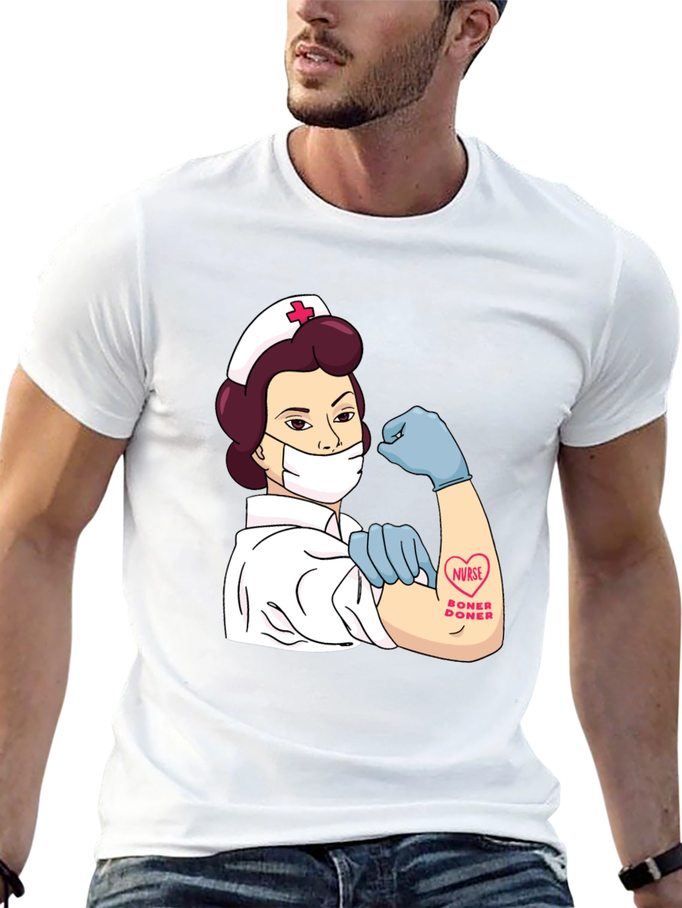 Nurse Boner Donor Graphic T-Shirt