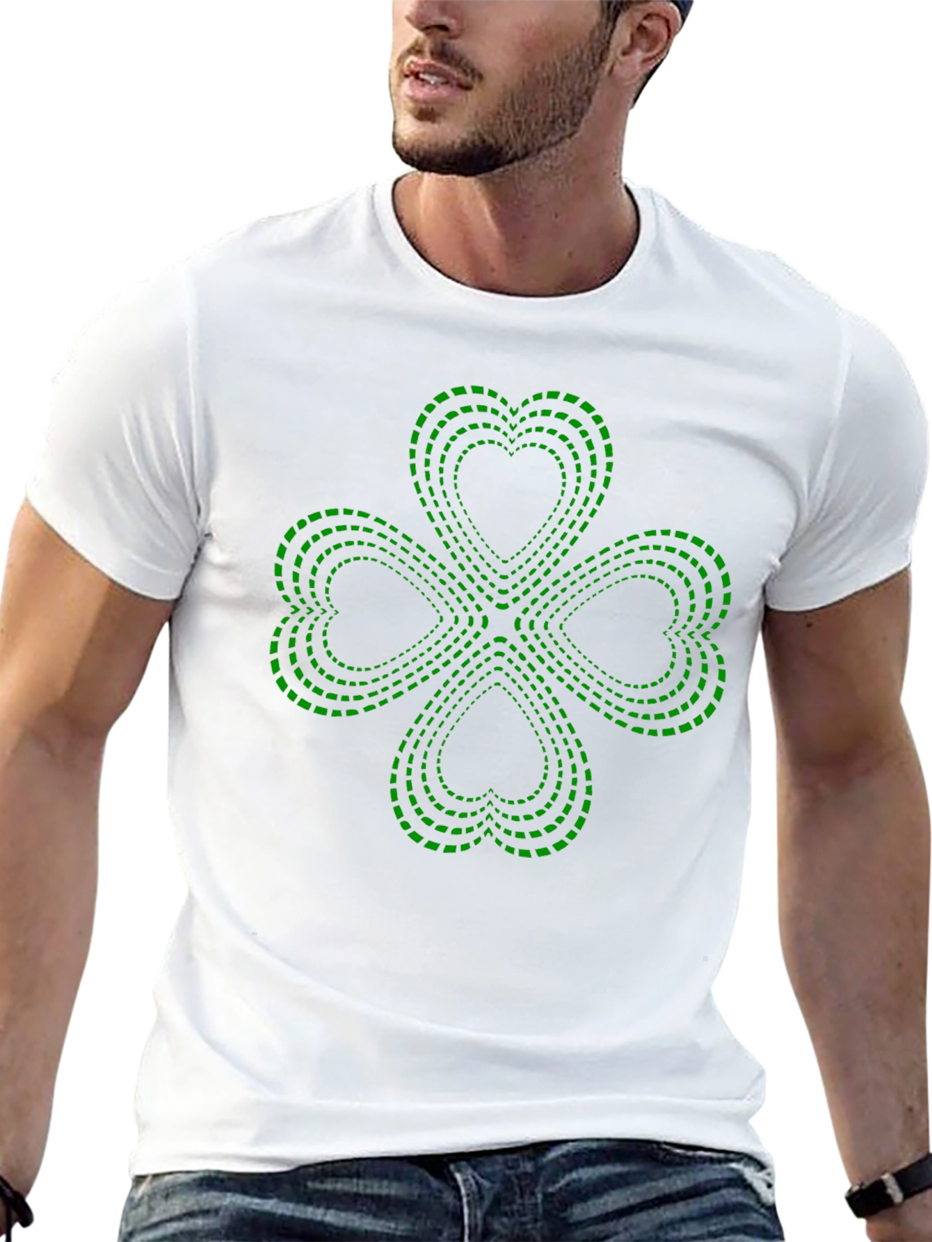 Lucky Clover Graphic Tee - St. Patricks Day Style