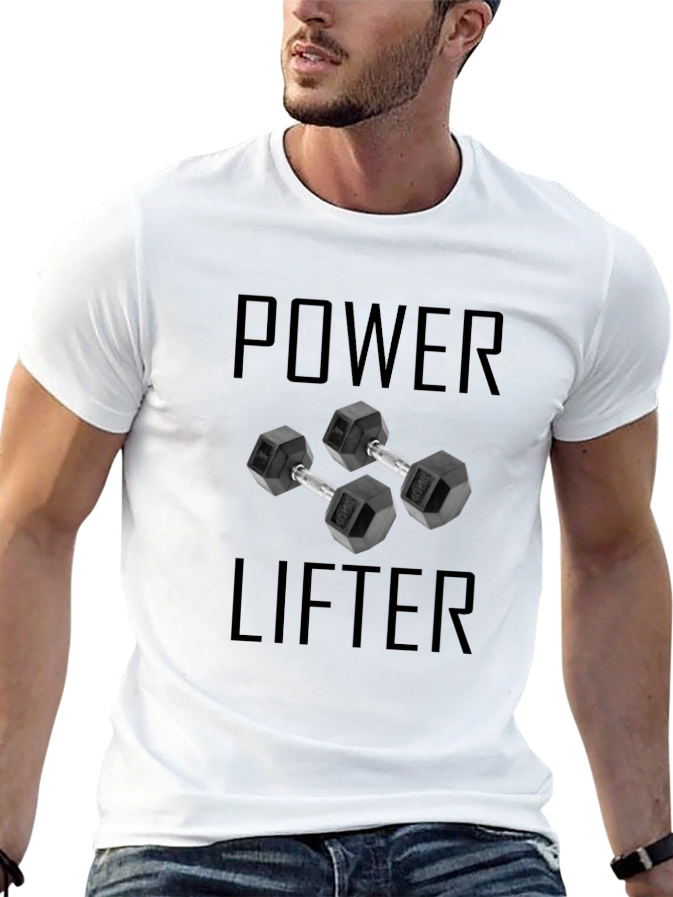 Power Lifter T-Shirt - Black Workout Apparel