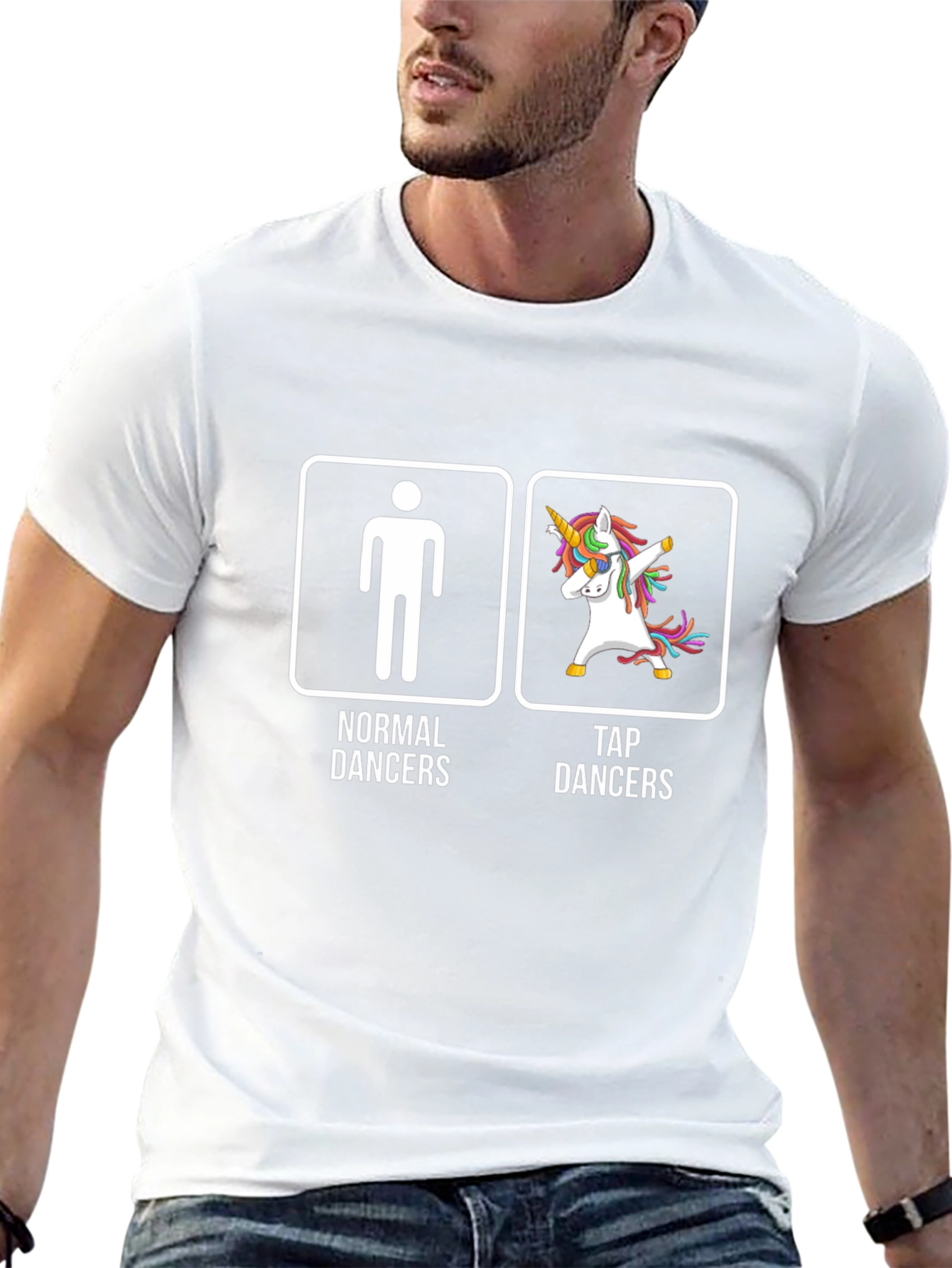 Normal vs Tap Dancers Graphic Tee